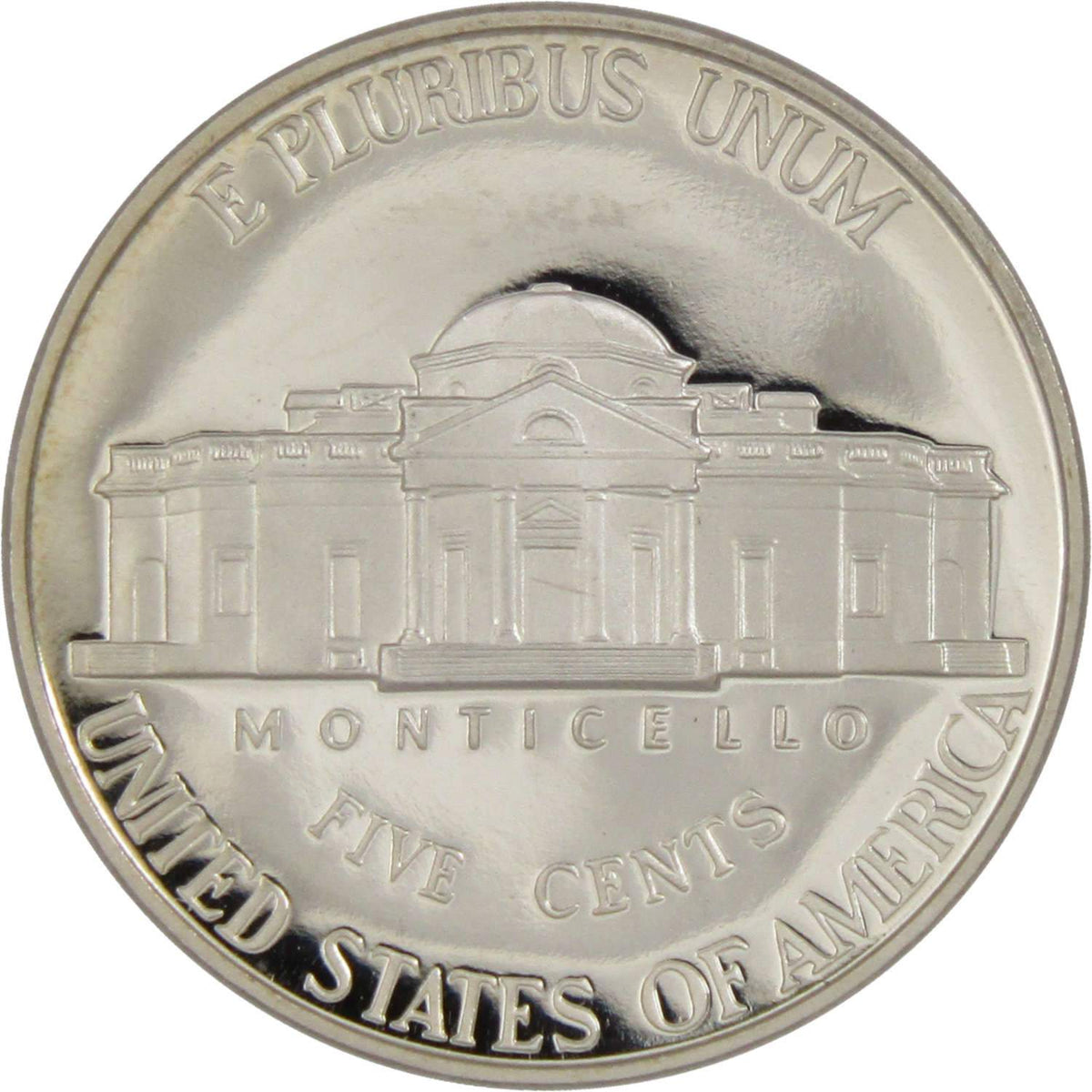 1998 S Jefferson Nickel Proof 5c Coin Collectible