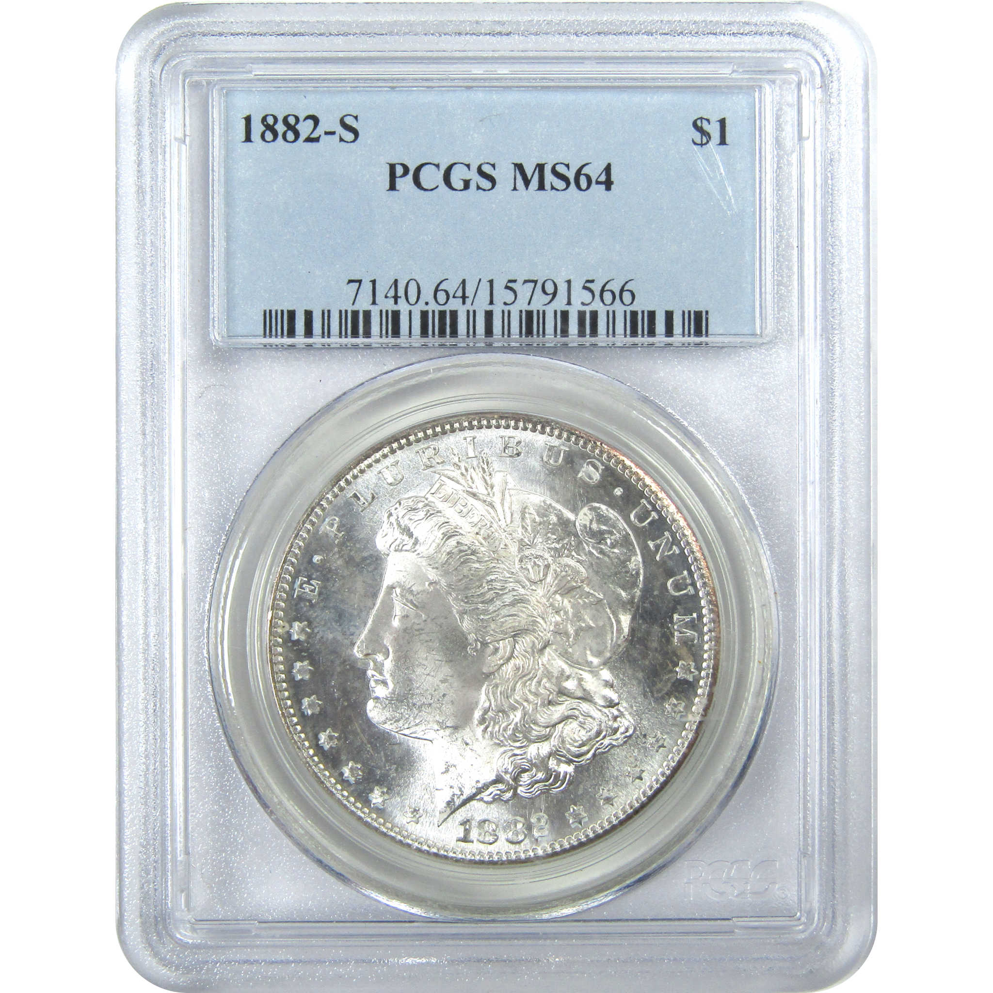 1882 S Morgan Dollar MS 64 PCGS Silver $1 Uncirculated Coin SKU:I15749 - Morgan coin - Morgan silver dollar - Morgan silver dollar for sale - Profile Coins &amp; Collectibles