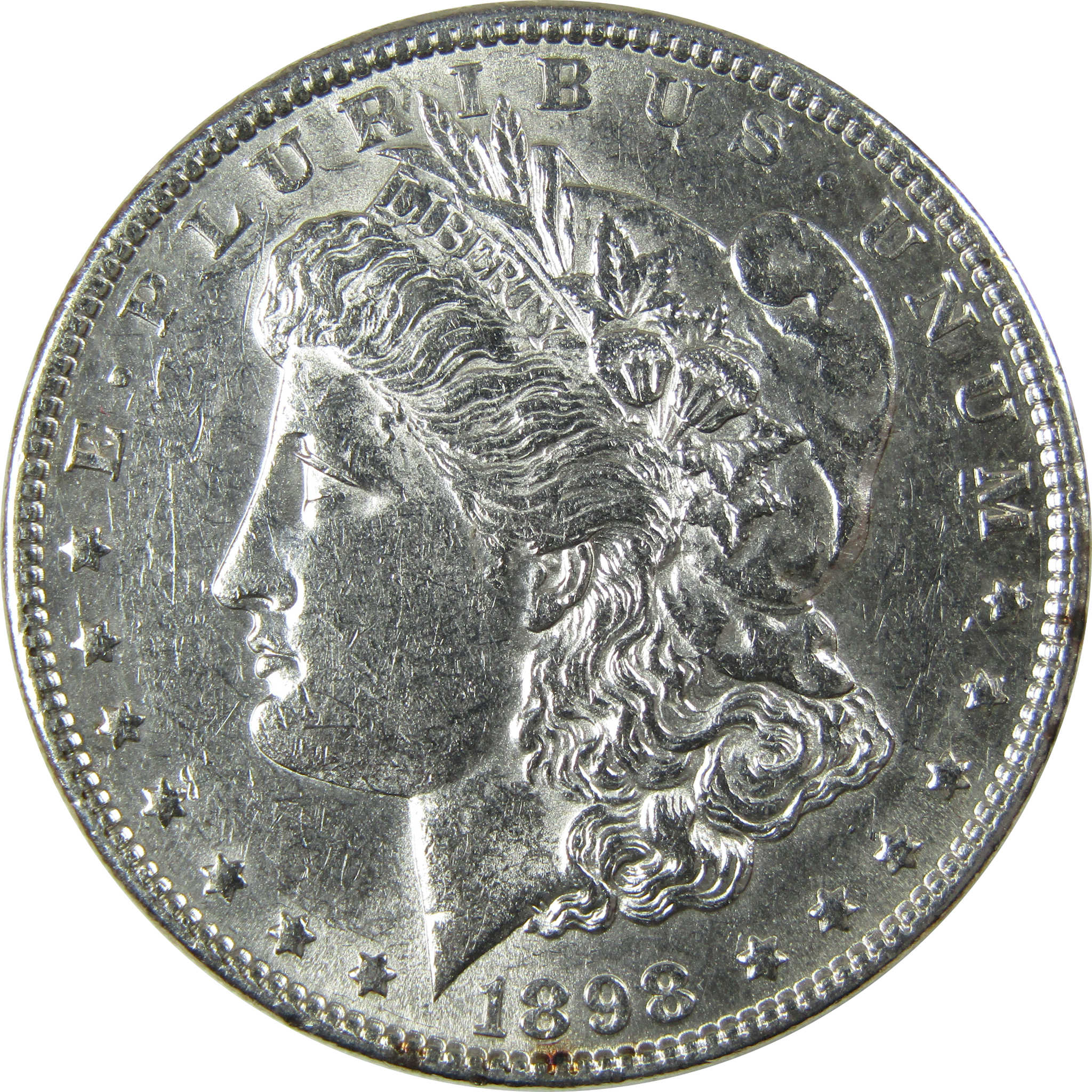 1898 Morgan Silver Dollar XF EF Extremely Fine Details SKU:CP329 - Morgan coin - Morgan silver dollar - Morgan silver dollar for sale - Profile Coins &amp; Collectibles