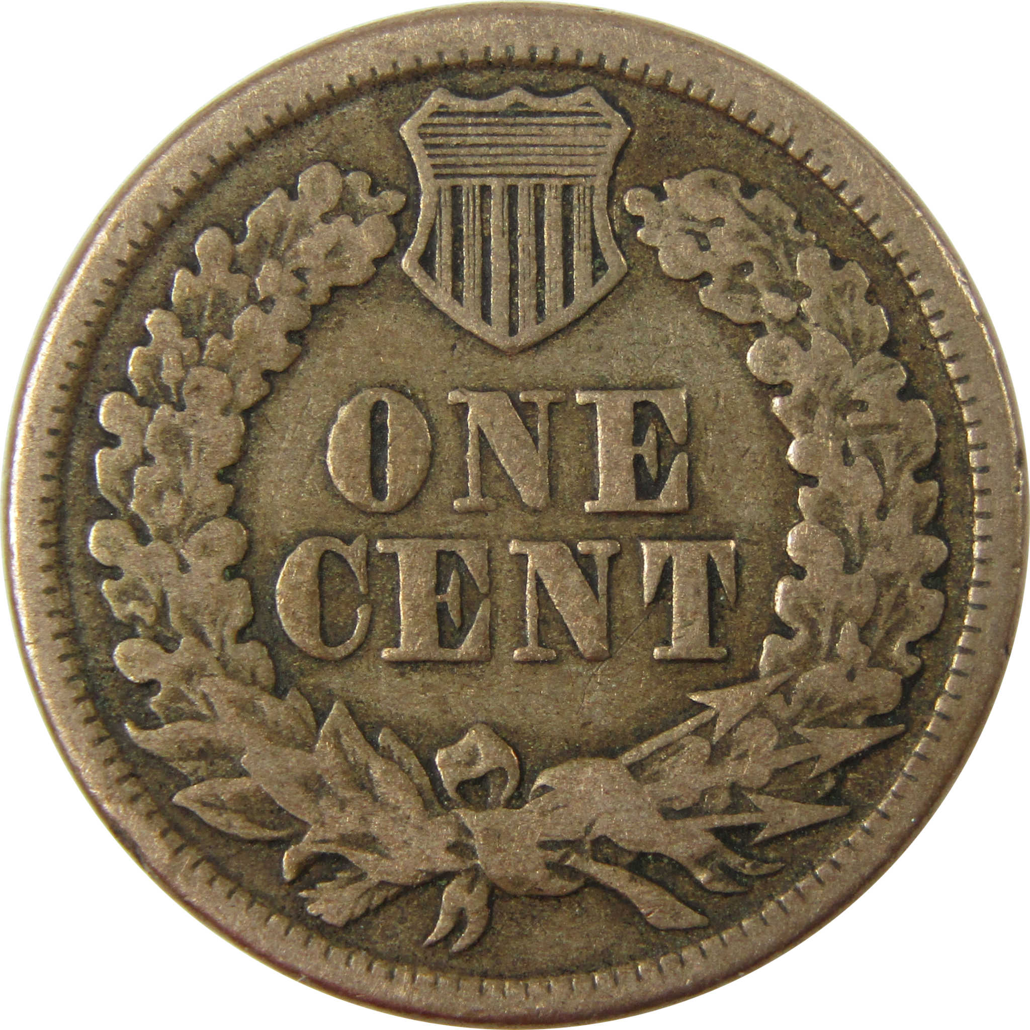 1860 Indian Head Cent VG Very Good Penny 1c Coin SKU:CP1235