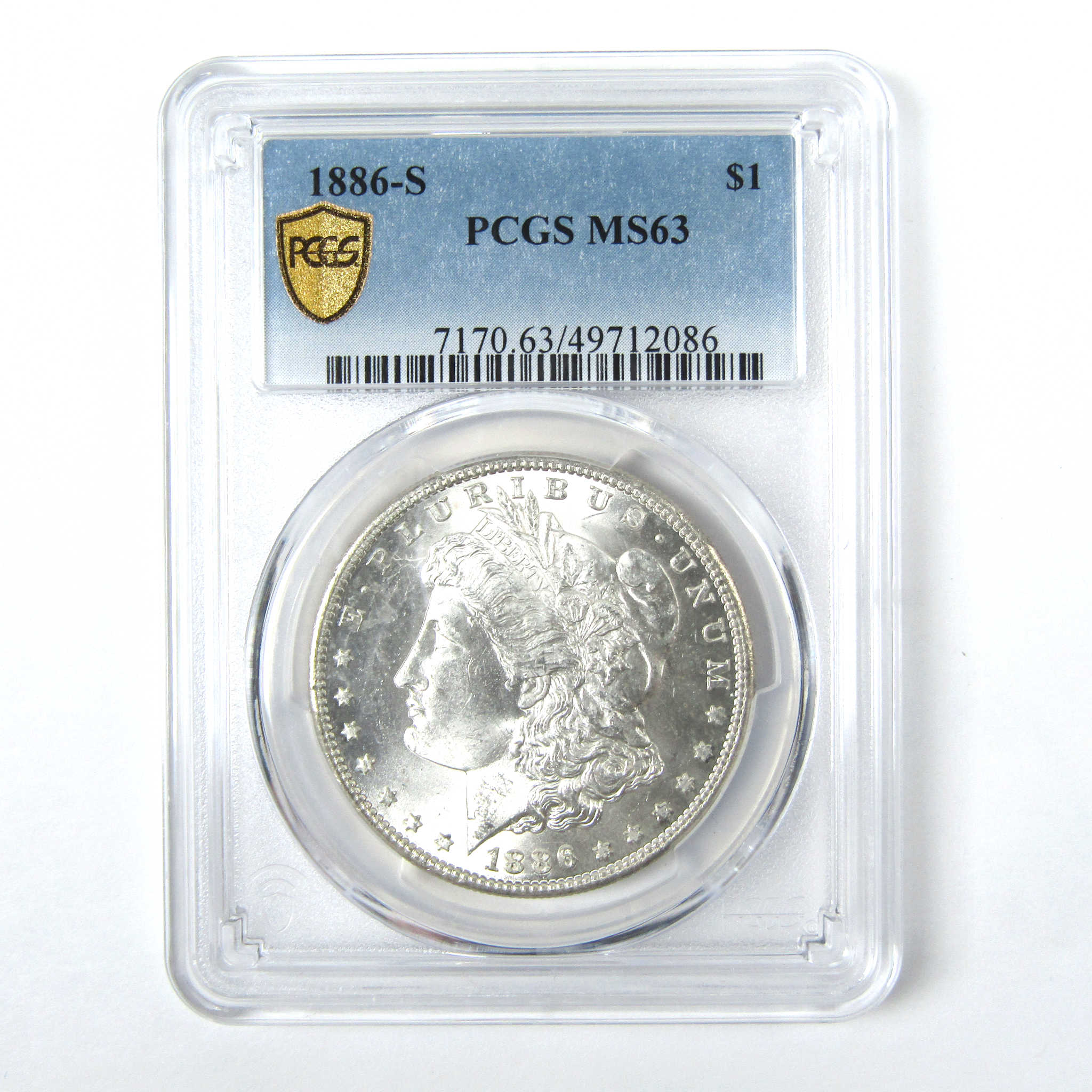 1886 S Morgan Dollar MS 63 PCGS Silver $1 Uncirculated Coin SKU:I15191 - Morgan coin - Morgan silver dollar - Morgan silver dollar for sale - Profile Coins &amp; Collectibles