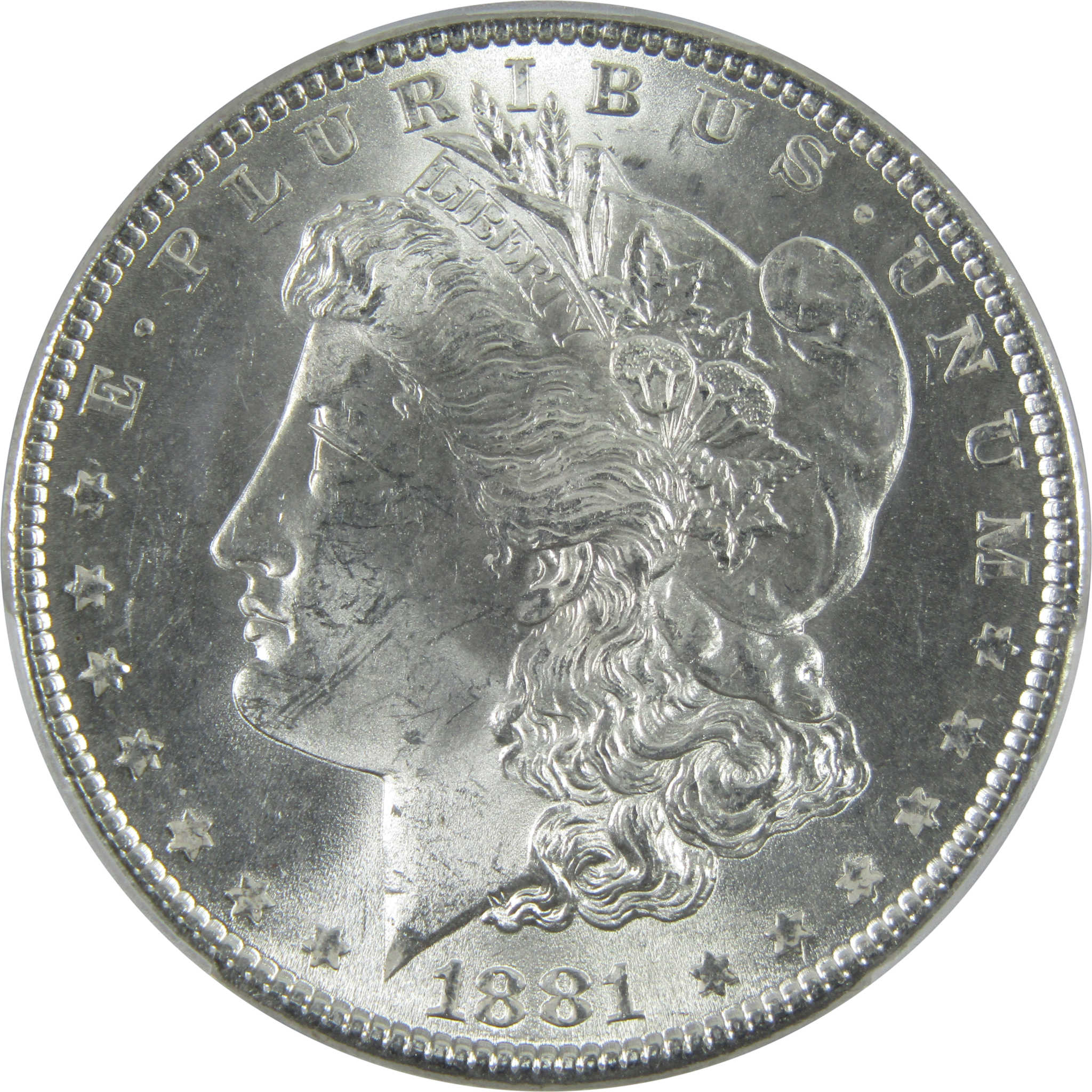 1881 Morgan Dollar MS 64 PCGS Silver $1 Uncirculated Coin SKU:I14875 - Morgan coin - Morgan silver dollar - Morgan silver dollar for sale - Profile Coins &amp; Collectibles