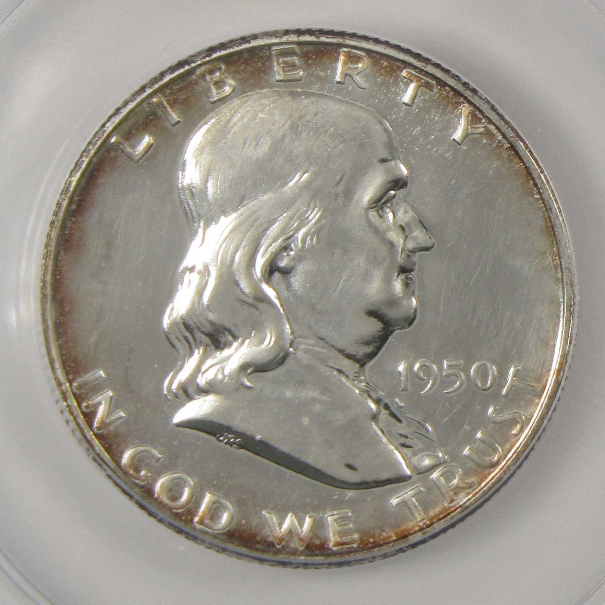 1950 Franklin Silver Half Dollar PF 61 ANACS Proof 50c Coin SKU:I28784