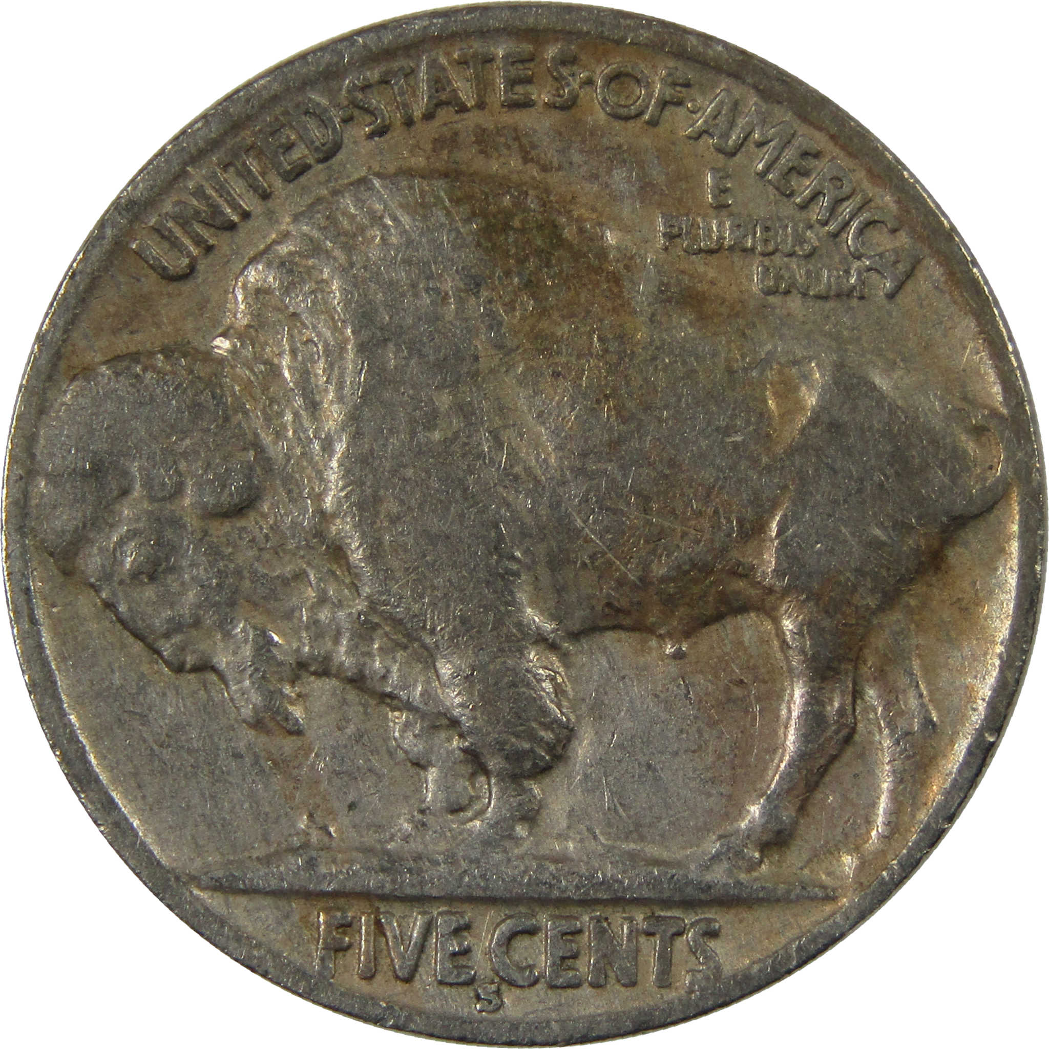 1925 S Indian Head Buffalo Nickel VG Very Good Details SKU:I23726