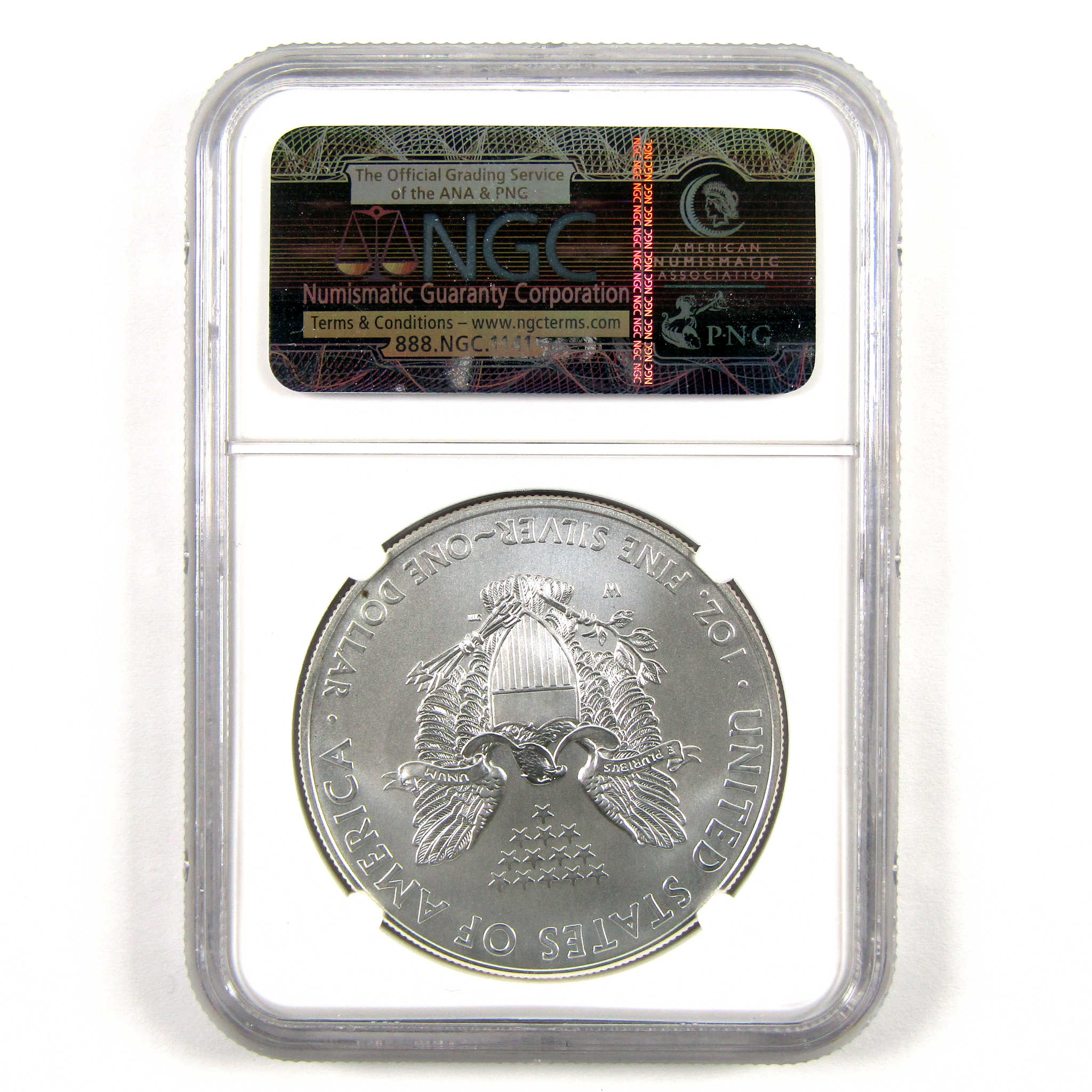 2012 W American Eagle $1 MS 69 NGC 1oz .999 Silver SKU:CPC5729