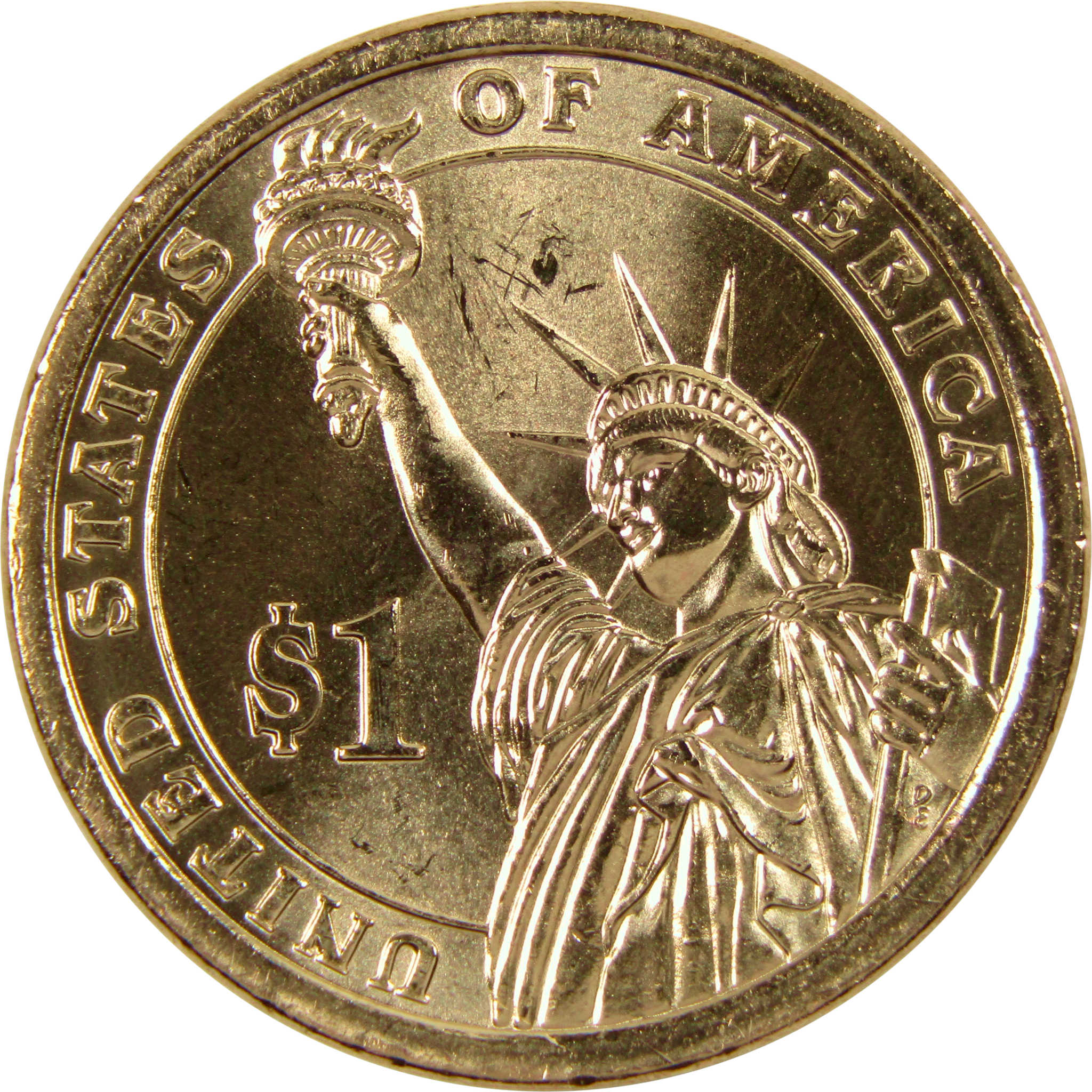 2010 P Abraham Lincoln Presidential Dollar BU Uncirculated $1 Coin