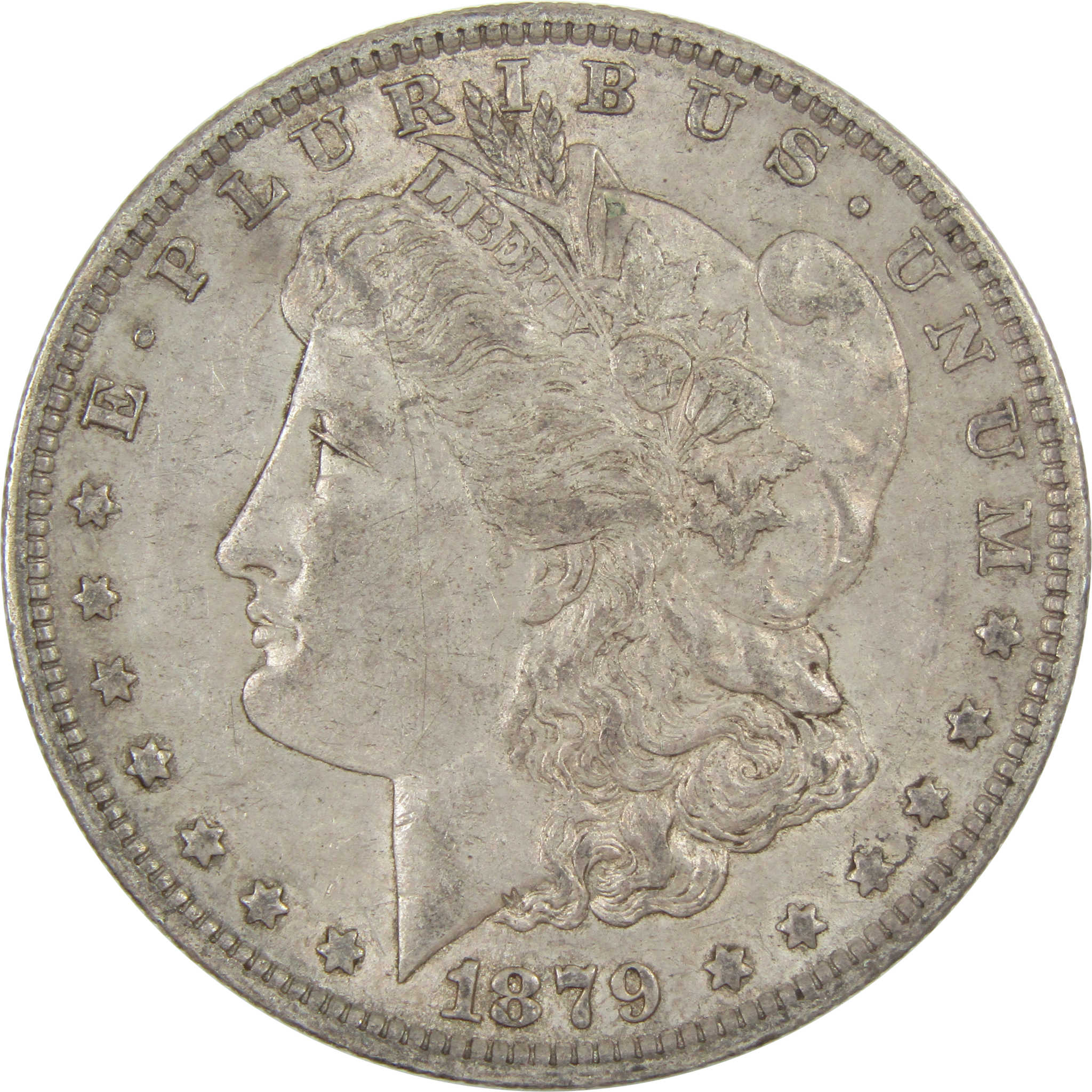 1879 O Morgan Dollar AU About Uncirculated Silver $1 Coin SKU:I14252 - Morgan coin - Morgan silver dollar - Morgan silver dollar for sale - Profile Coins &amp; Collectibles