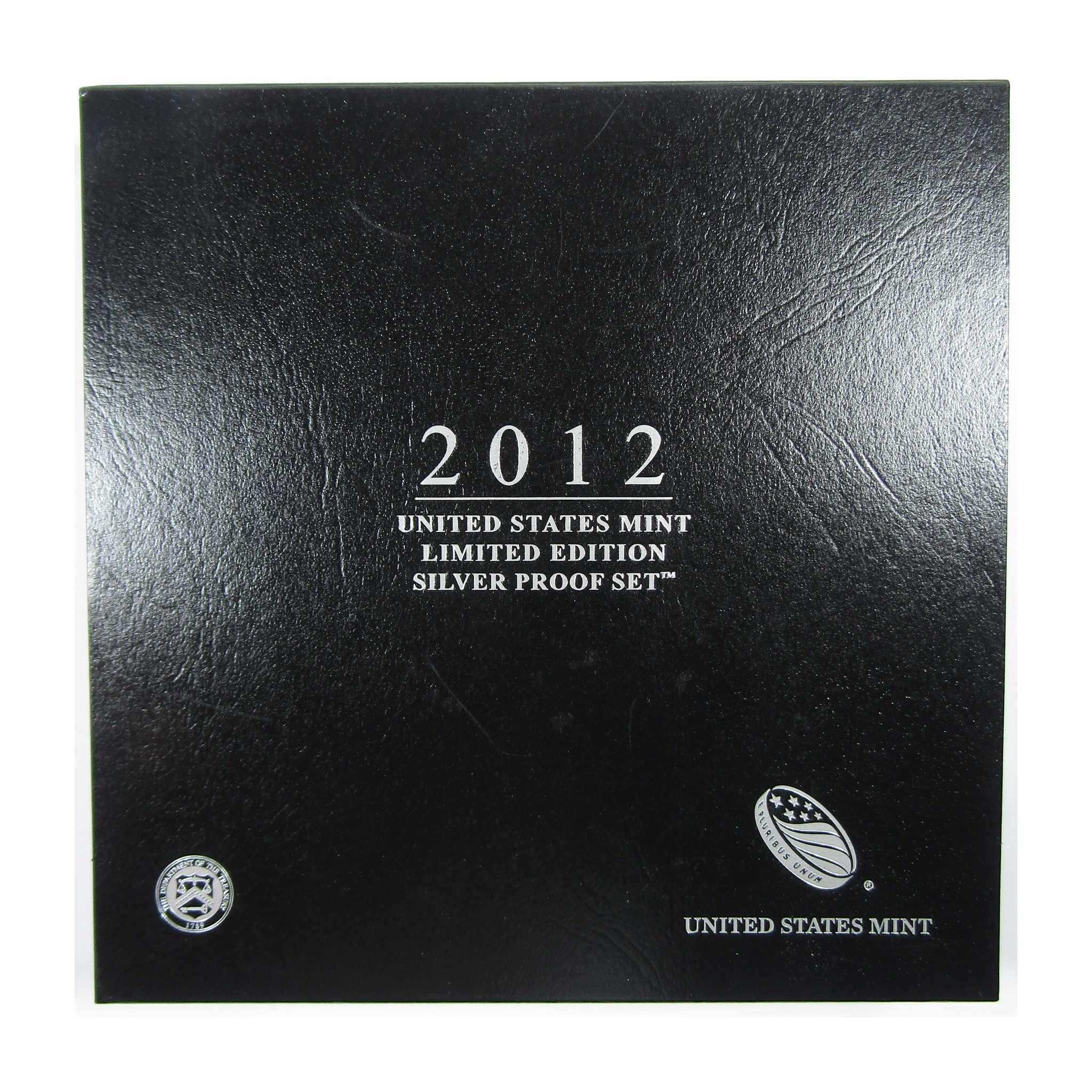 2012 U.S Mint Limited Edition Silver Proof Set OGP COA SKU:CPC8068