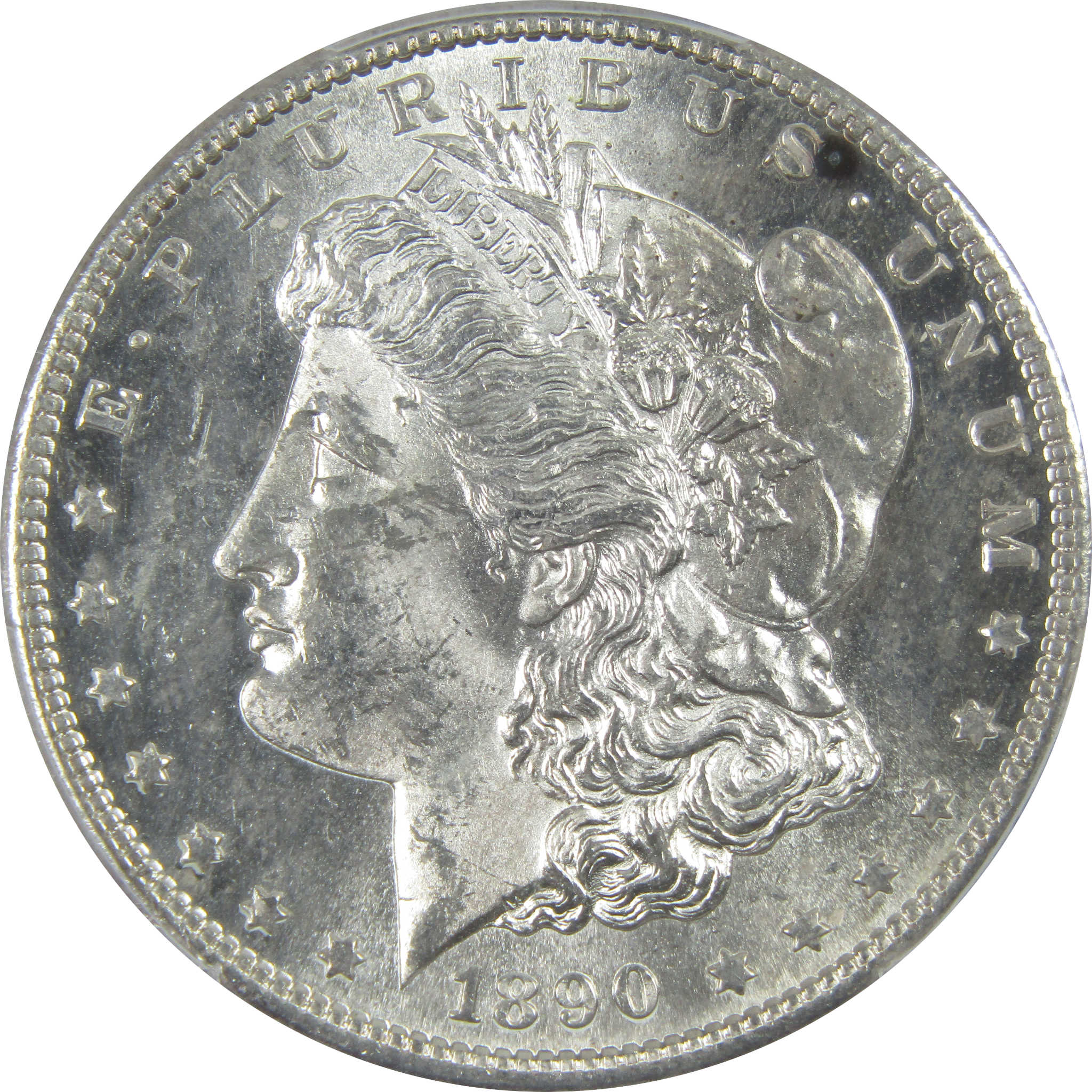 1890 S Morgan Dollar MS 63 PCGS Silver $1 Uncirculated Coin SKU:I16529 - Morgan coin - Morgan silver dollar - Morgan silver dollar for sale - Profile Coins &amp; Collectibles