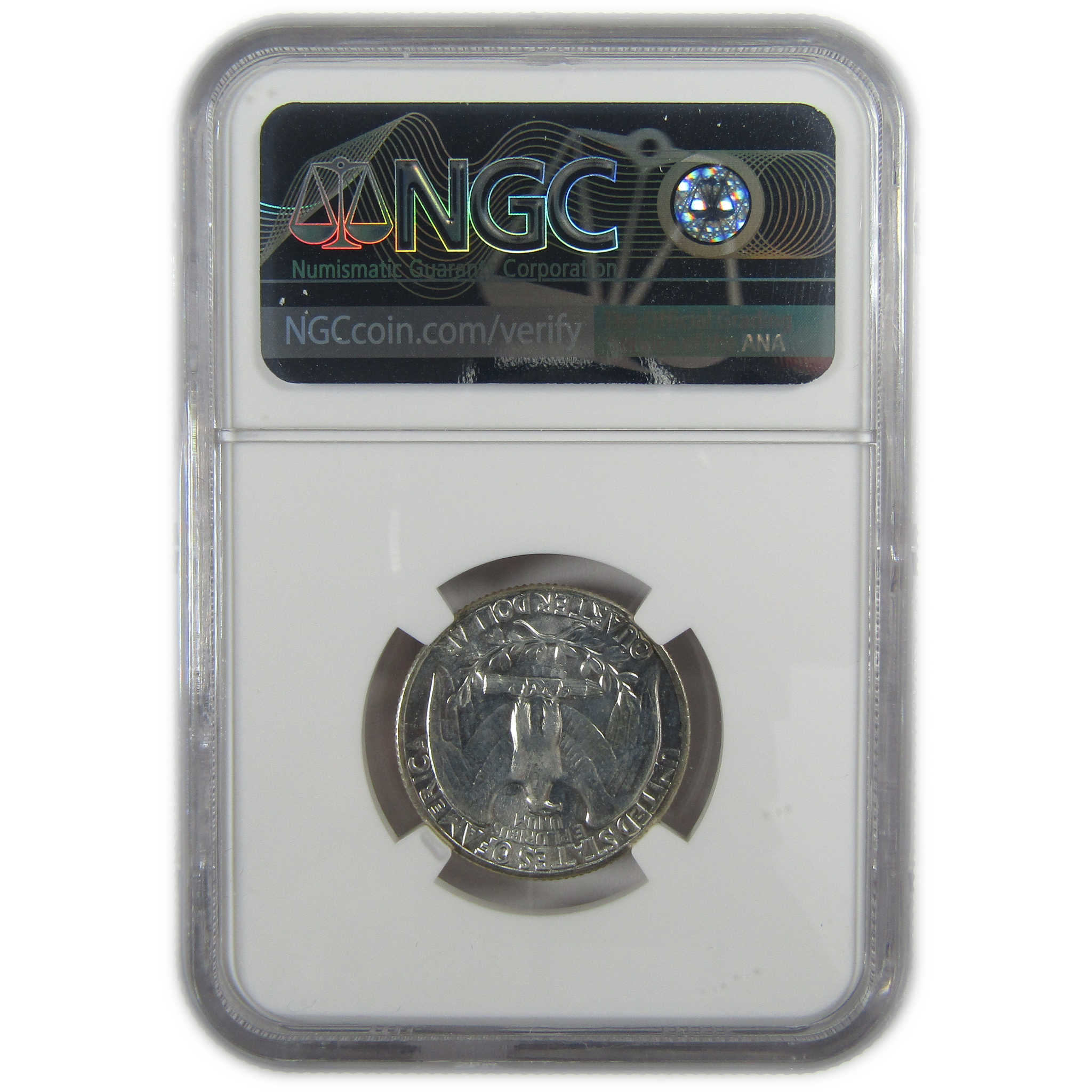 1963 Double Die Obv FS-101 Washington Silver 25c MS 65 NGC SKU:CP359