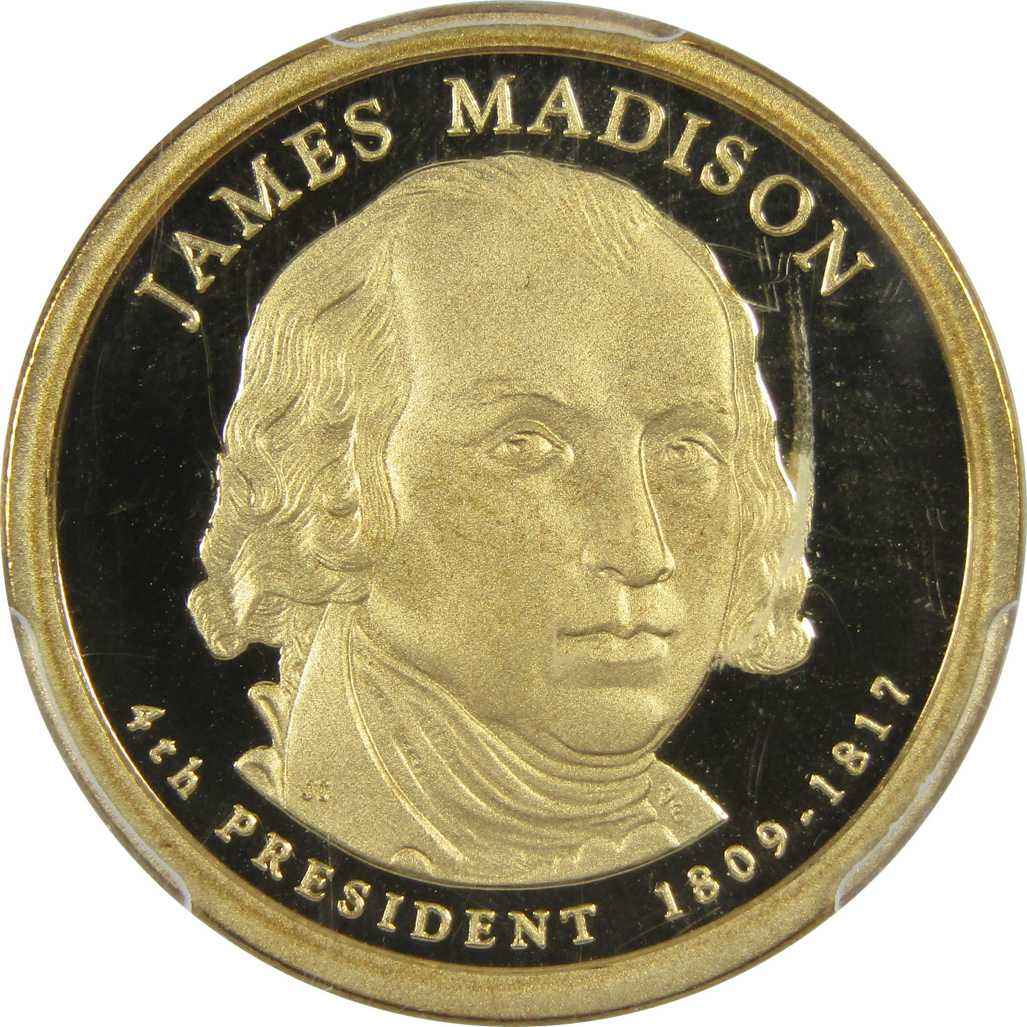 2007 S James Madison Presidential Dollar PR 69 DCAM PCGS SKU:CPC7702