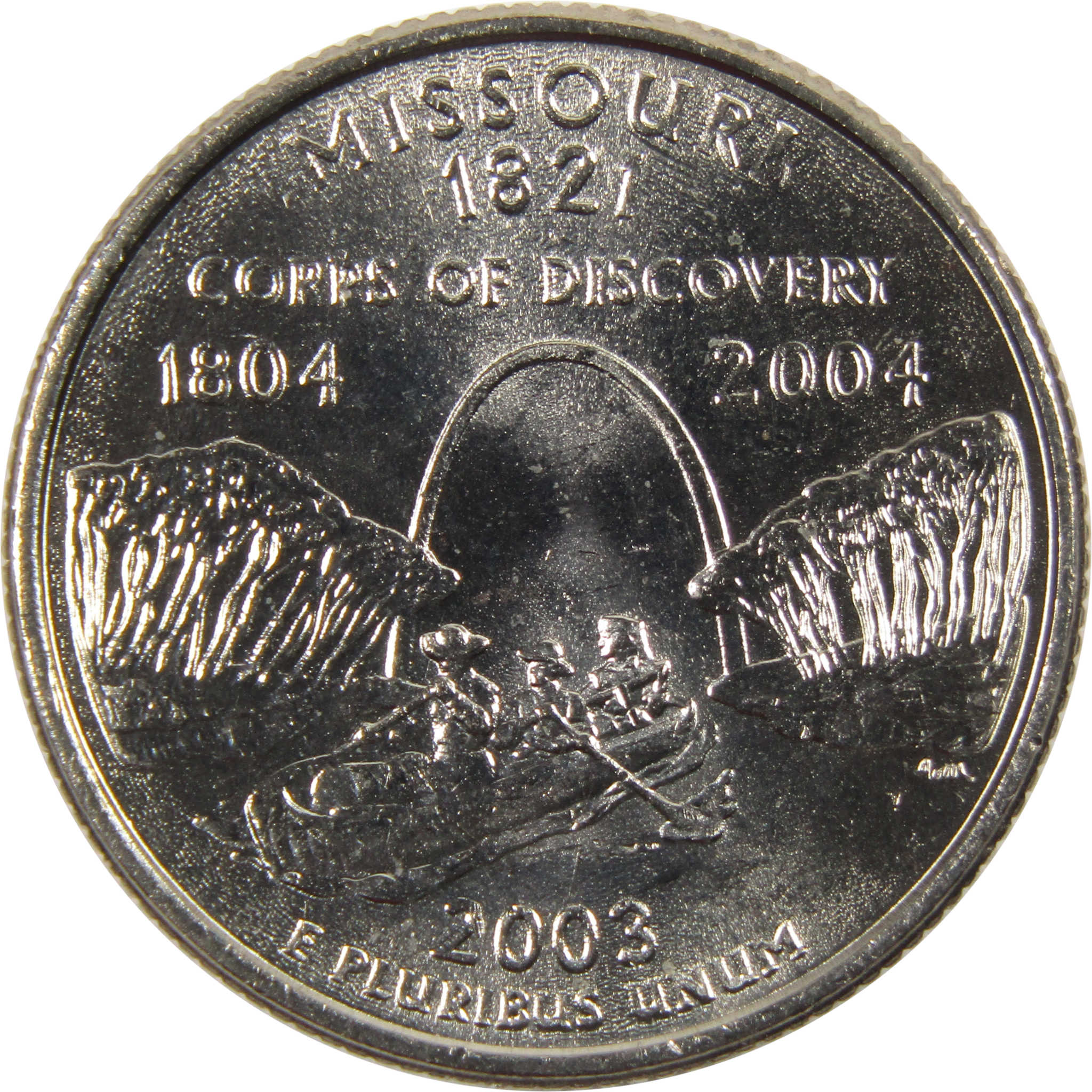 2003 P Missouri State Quarter BU Uncirculated Clad 25c Coin