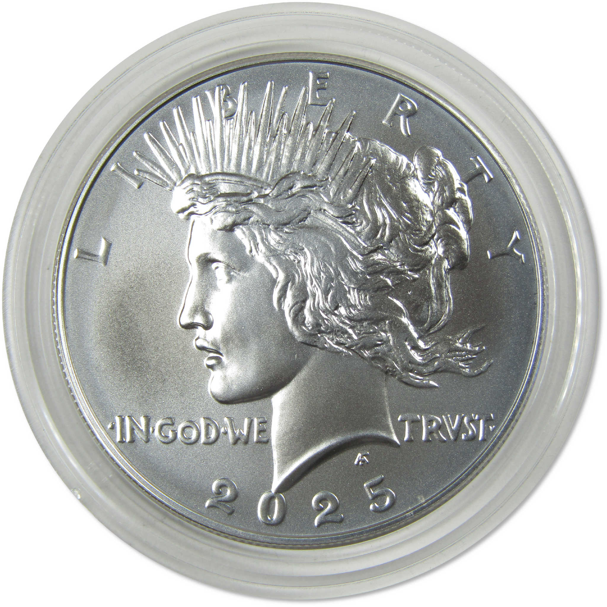 2025 Peace Dollar BU Uncirculated .999 Silver Bullion $1 Coin OGP COA