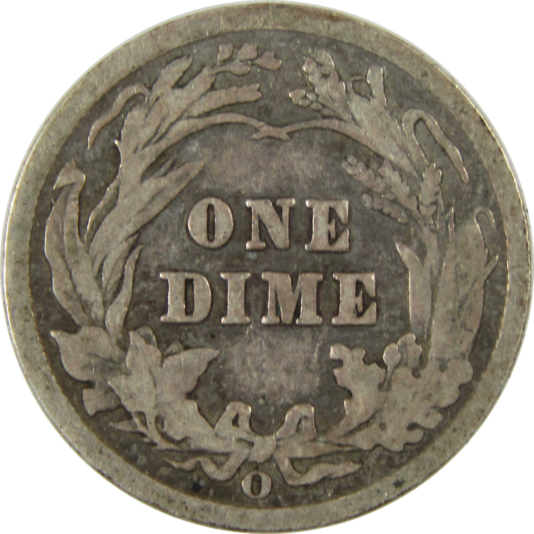 1903 O Barber Silver Dime AG About Good 10c Coin Collectible SKU:CP726