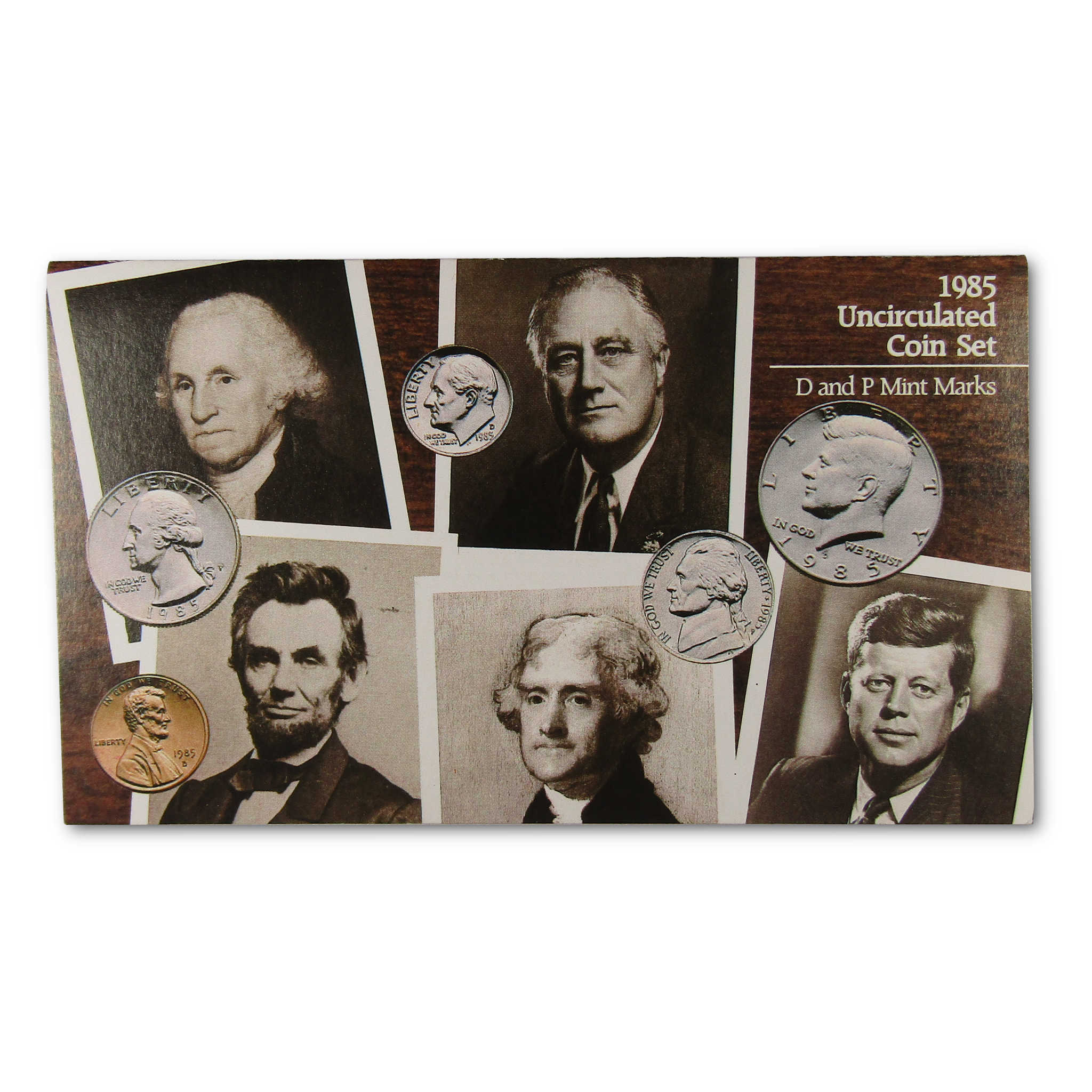 1985 Uncirculated Coin Set U.S Mint Original Government Packaging OGP