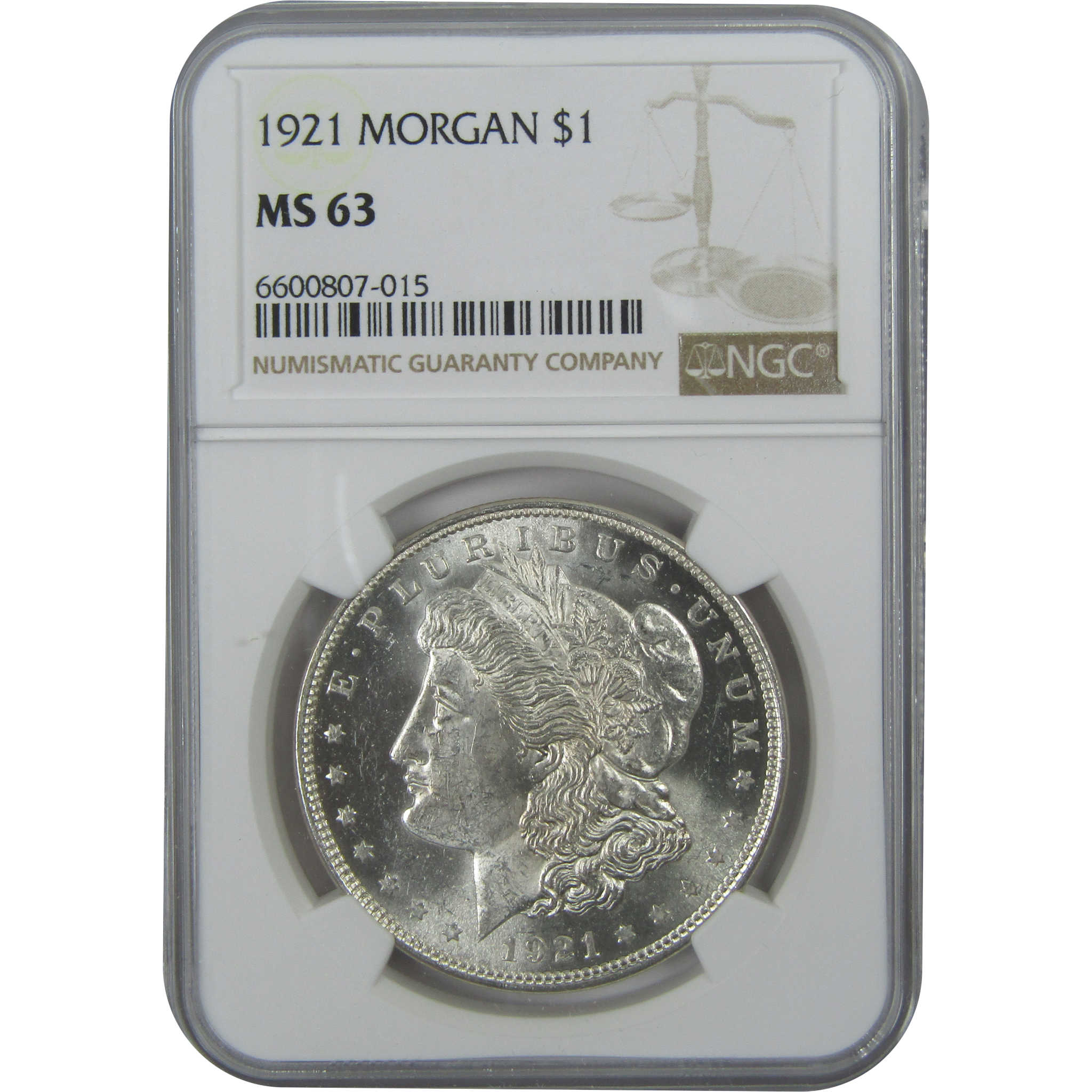 1921 Morgan Dollar MS 63 NGC Silver $1 Uncirculated Coin SKU:I15712 - Morgan coin - Morgan silver dollar - Morgan silver dollar for sale - Profile Coins &amp; Collectibles