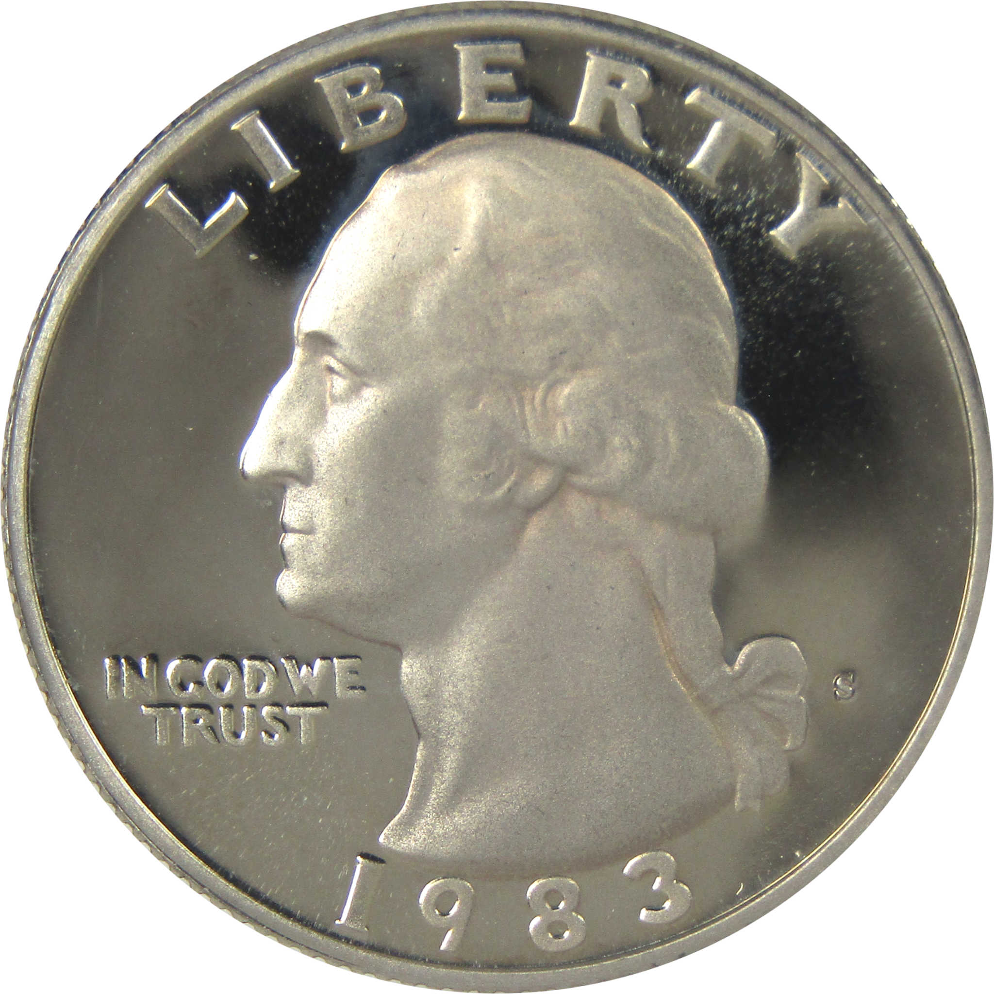 1983 S Washington Quarter Choice Proof Clad 25c Coin