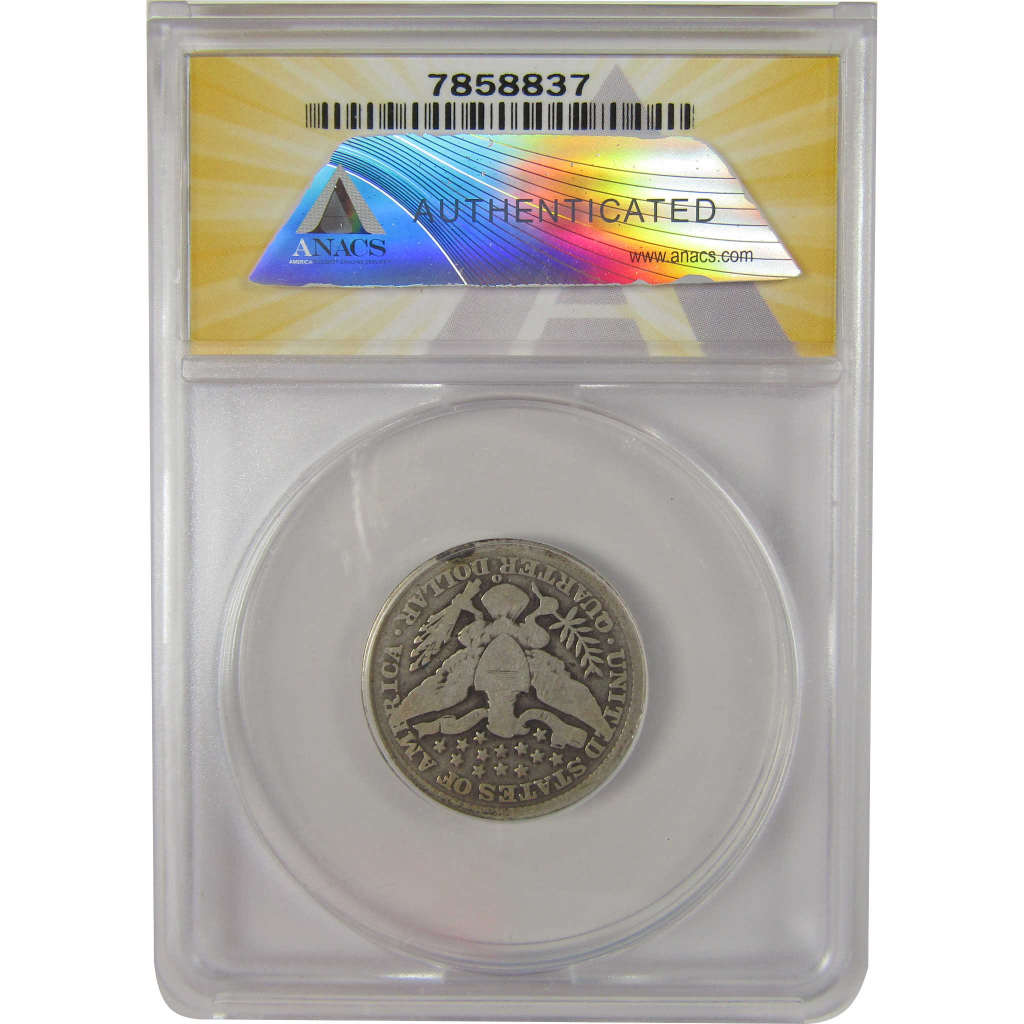 1897 O Barber Quarter G 4 ANACS Silver 25c Coin SKU:I20221