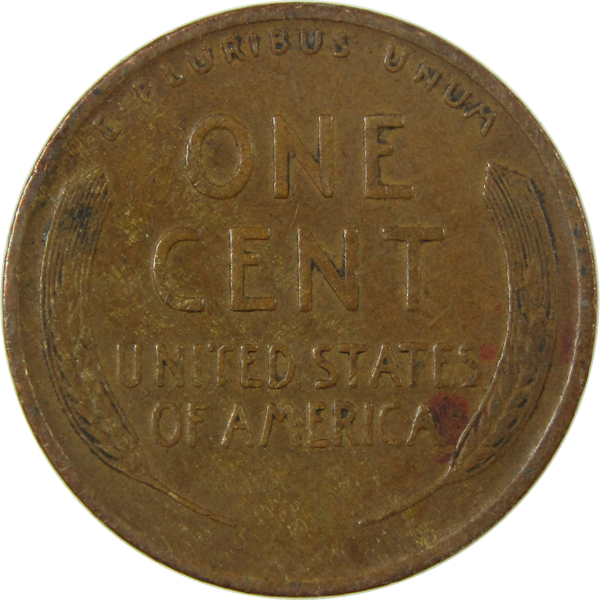1919 Lincoln Wheat Cent F Fine Penny 1c Coin SKU:I26843