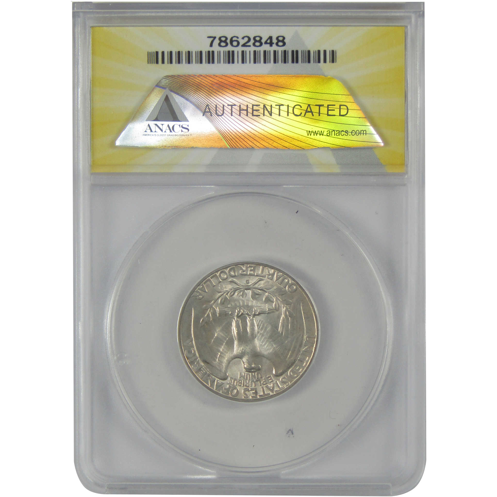 1940 D Washington Quarter MS 64 ANACS Silver Uncirculated SKU:I23545