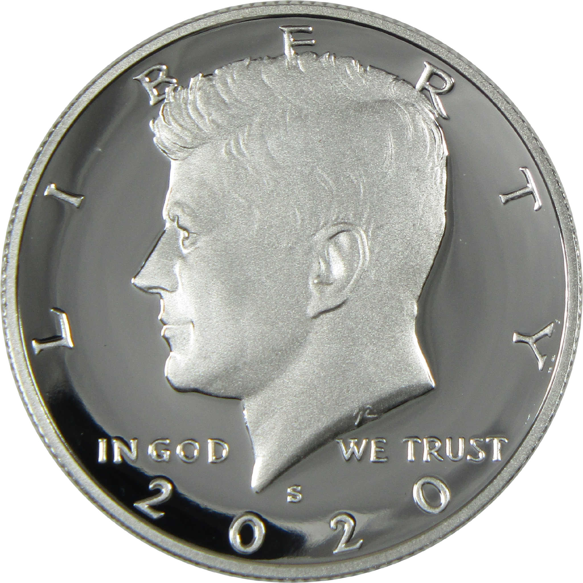 2020 S Kennedy Silver Half Dollar Proof 50c Coin Collectible