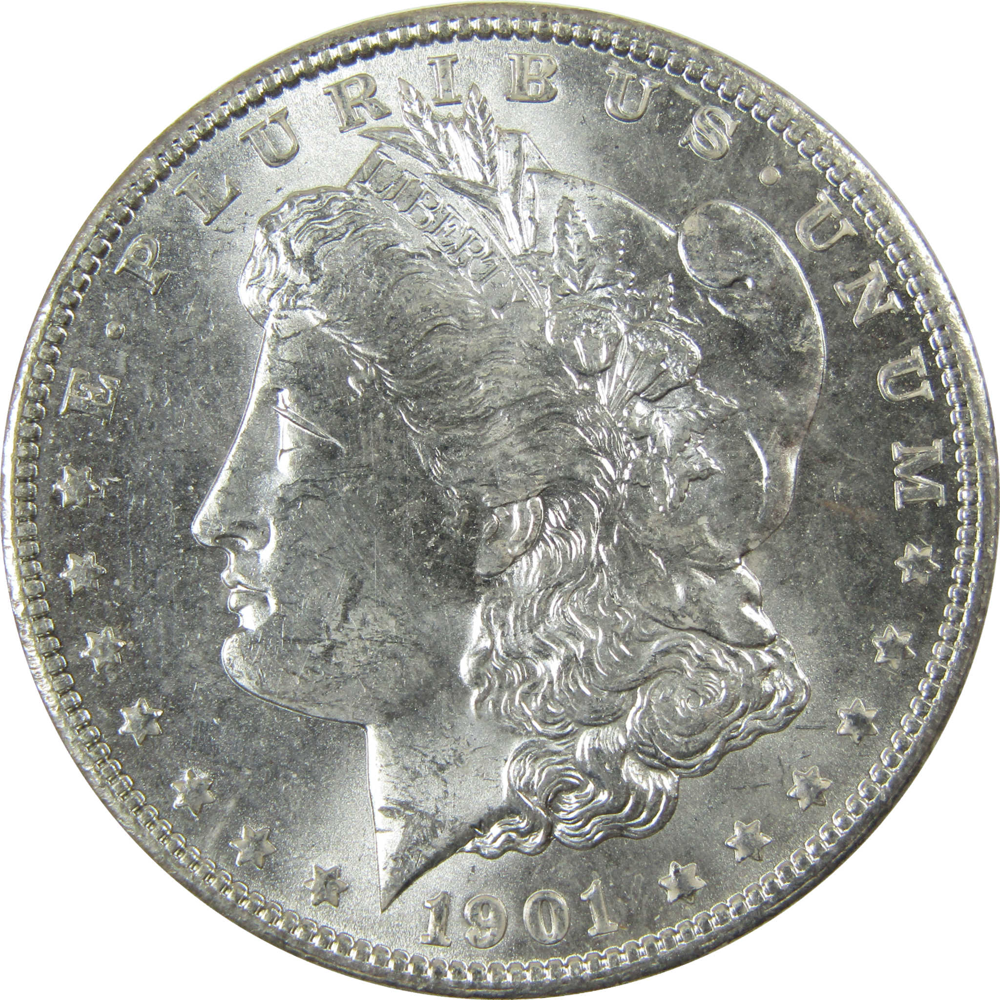 1901 O Morgan Silver Dollar Uncirculated Mint State $1 Coin SKU:I27805