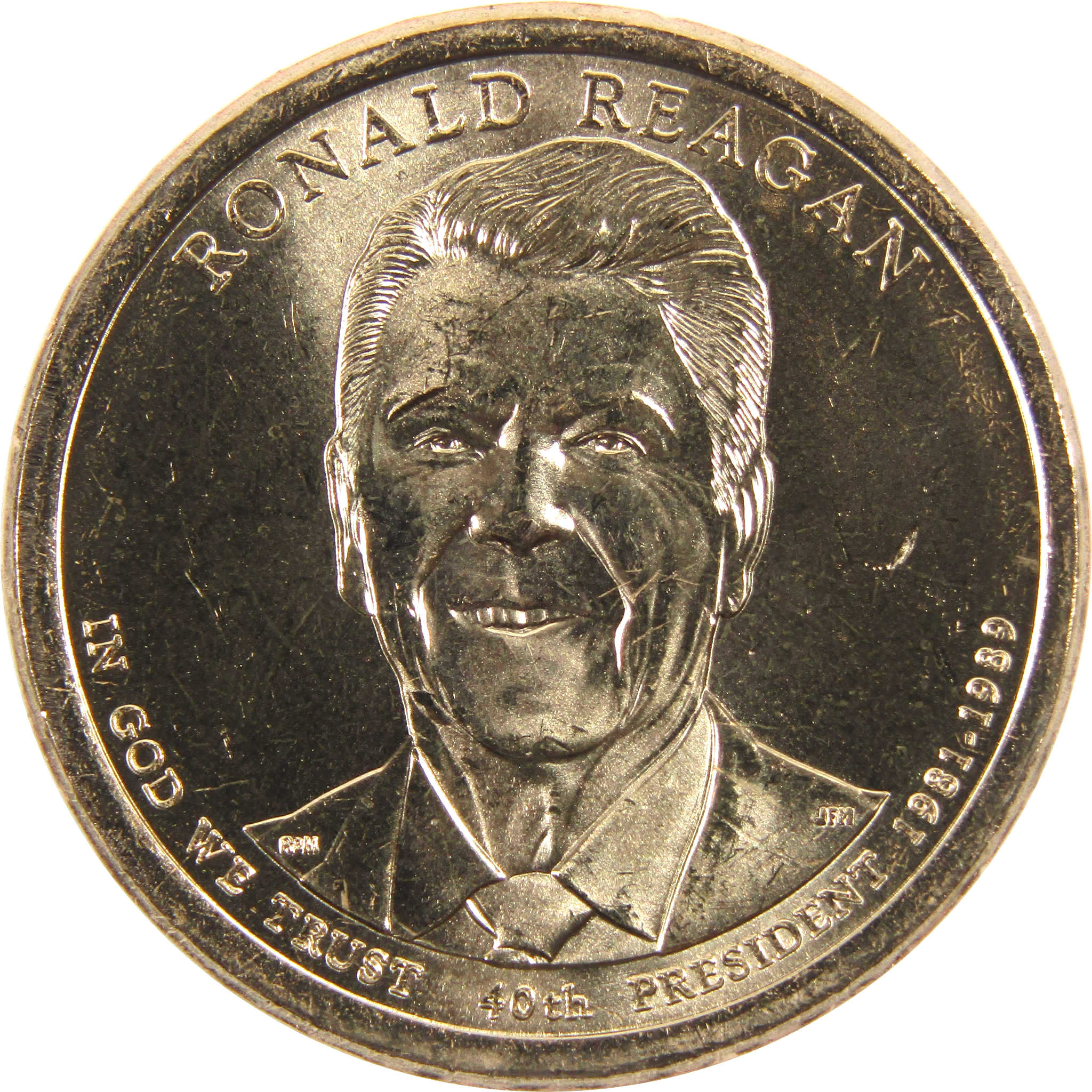 2016 P Ronald Reagan Presidential Dollar BU Uncirculated $1 Coin