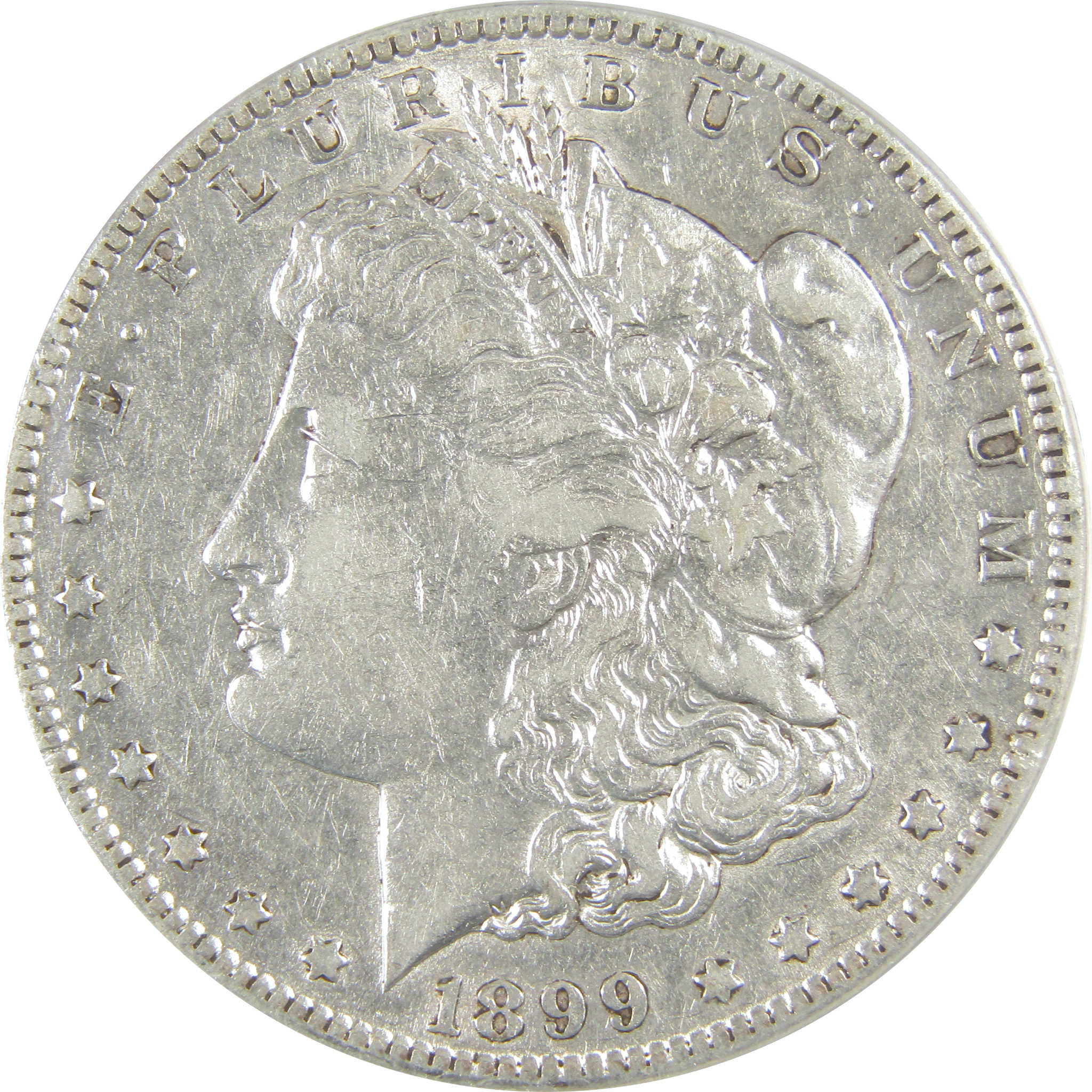 1899 S Morgan Dollar EF 40 Details ANACS Silver $1 Coin SKU:I19078 - Morgan coin - Morgan silver dollar - Morgan silver dollar for sale - Profile Coins &amp; Collectibles