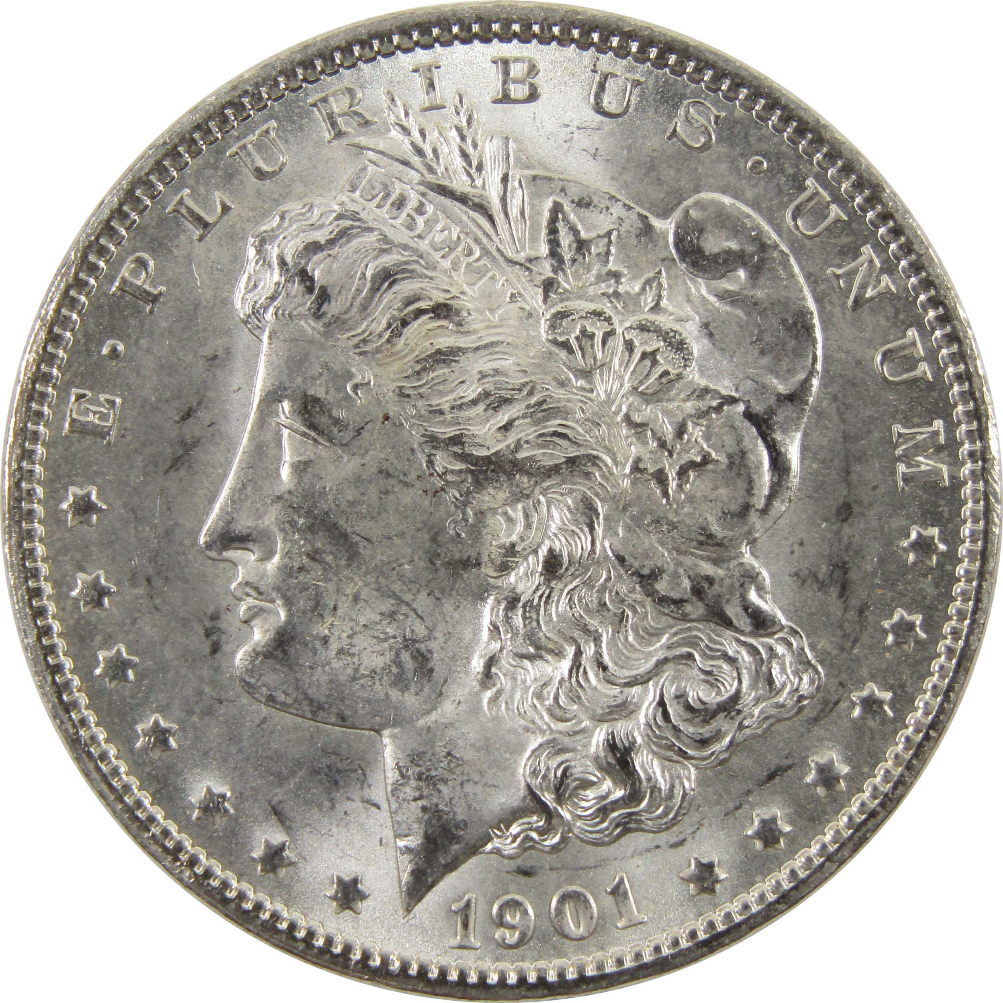 1901 O Morgan Dollar Uncirculated Details 90% Silver $1 SKU:I10469 - Morgan coin - Morgan silver dollar - Morgan silver dollar for sale - Profile Coins &amp; Collectibles