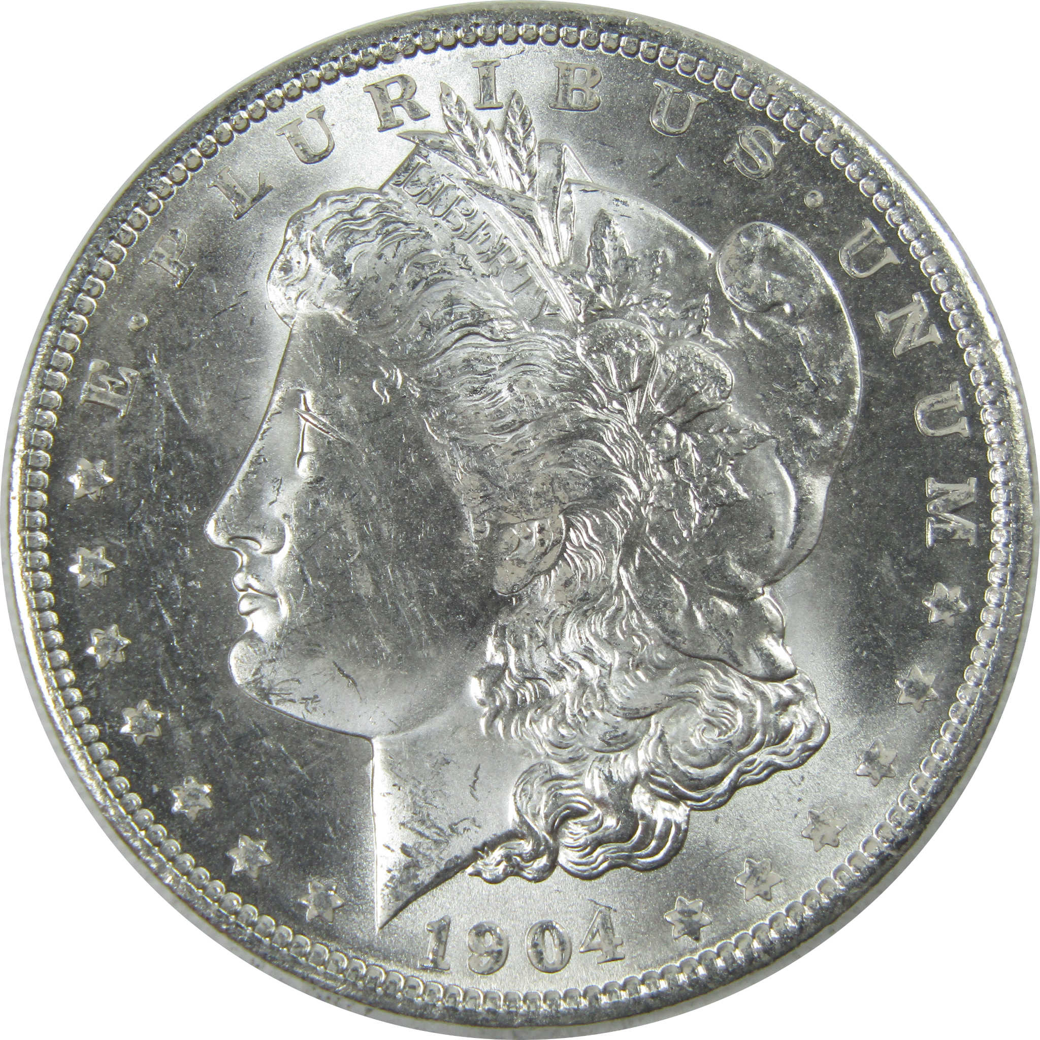 1904 O Morgan Dollar Uncirculated Silver $1 Coin SKU:I16628 - Morgan coin - Morgan silver dollar - Morgan silver dollar for sale - Profile Coins &amp; Collectibles