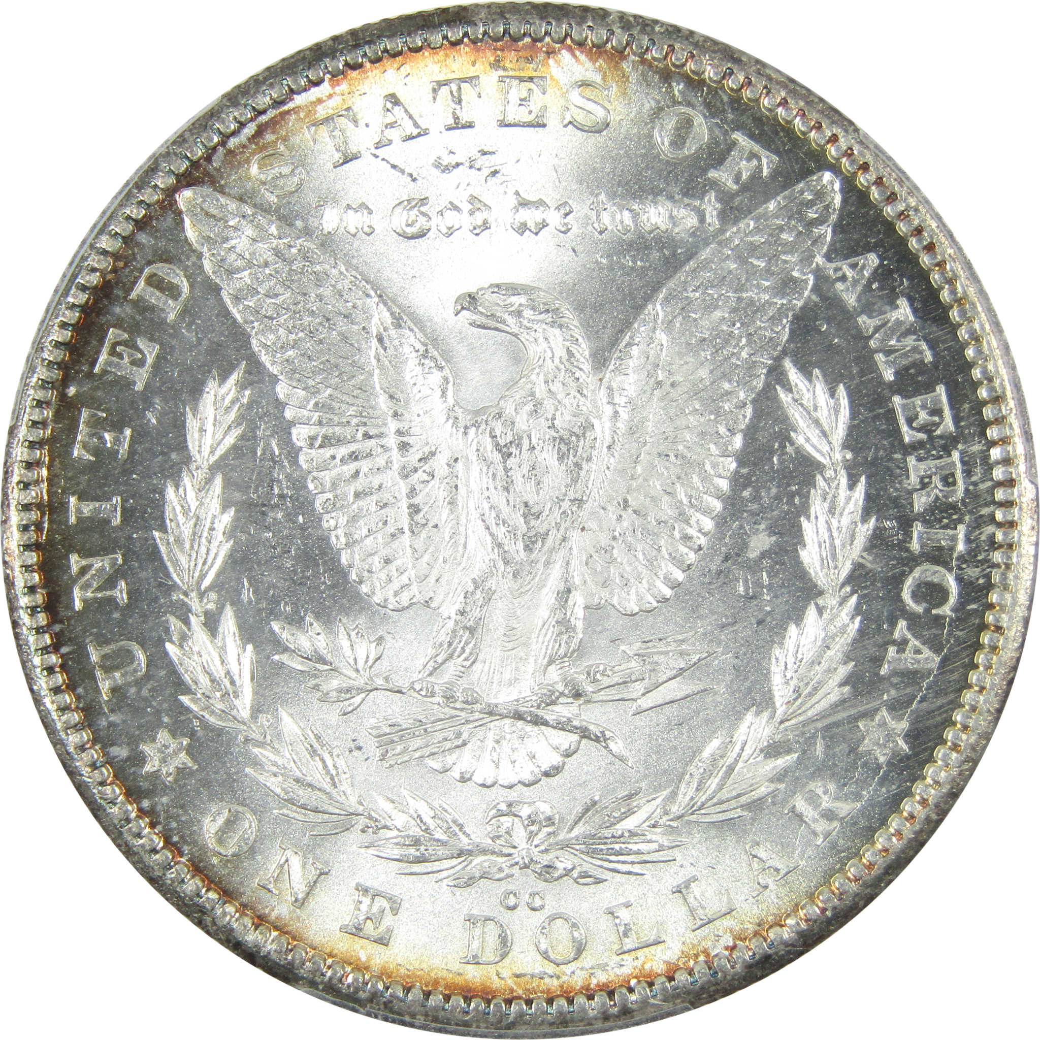 1878 CC Morgan Dollar MS 64 PCGS Silver $1 Coin Toned SKU:I15195