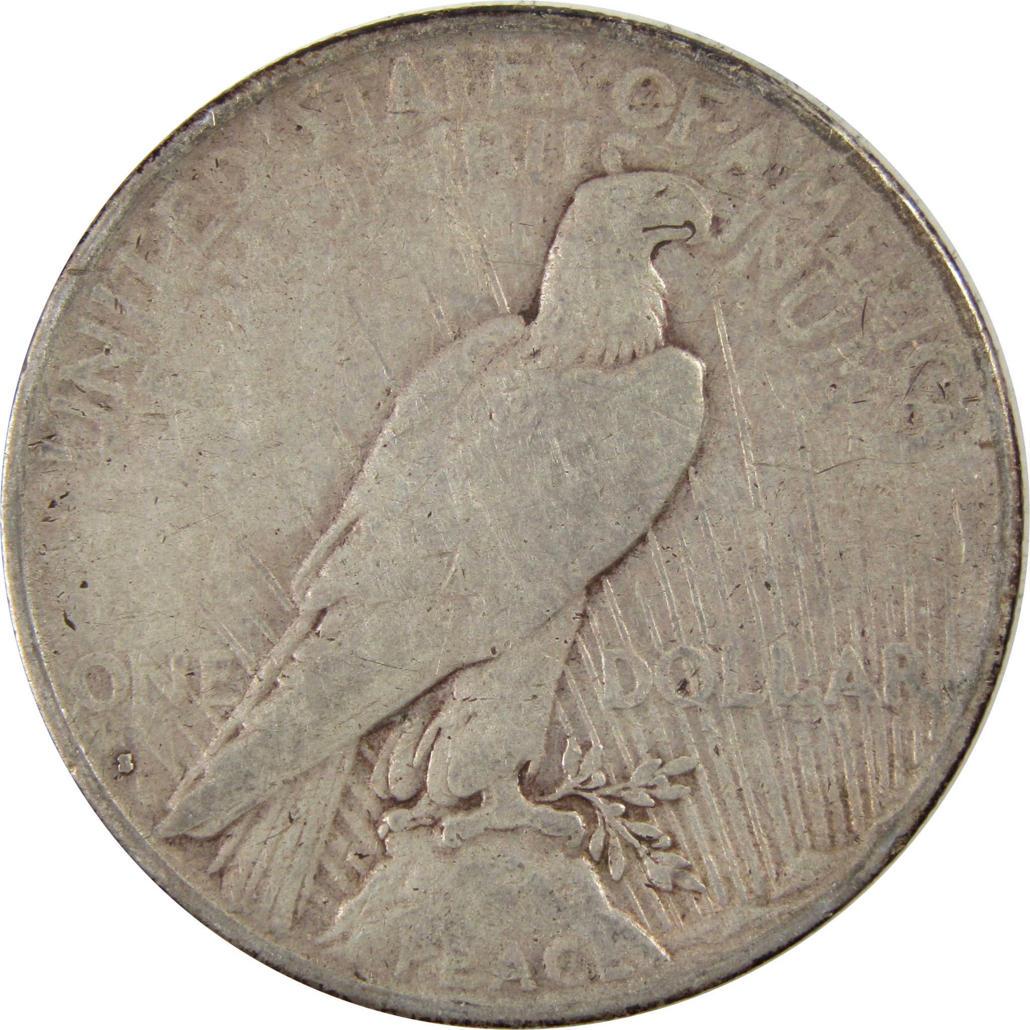 1934 S Peace Dollar VG Very Good 90% Silver $1 Coin SKU:I7851