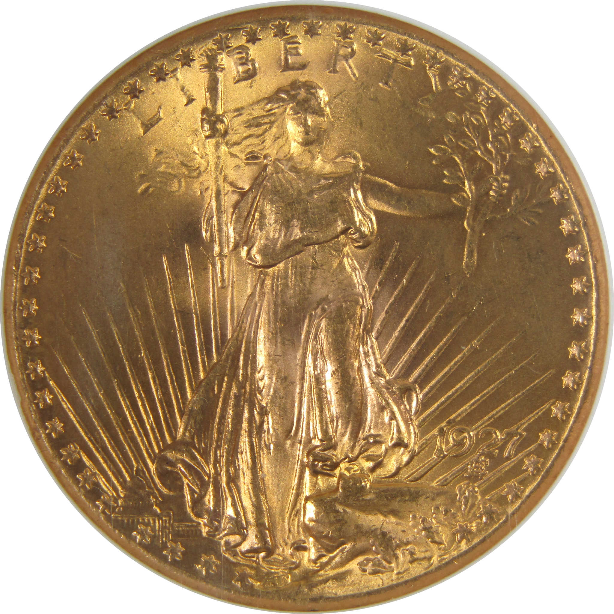 1927 Saint-Gaudens Double Eagle MS 65 NGC Gold $20 Uncirculated Coin