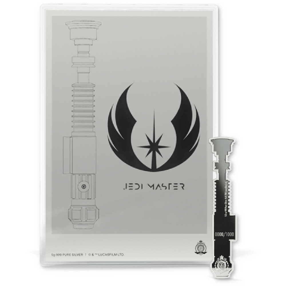 2026 Star Wars Kenobi Lightsaber Silver Coin and Foil Set SKU:OPC272