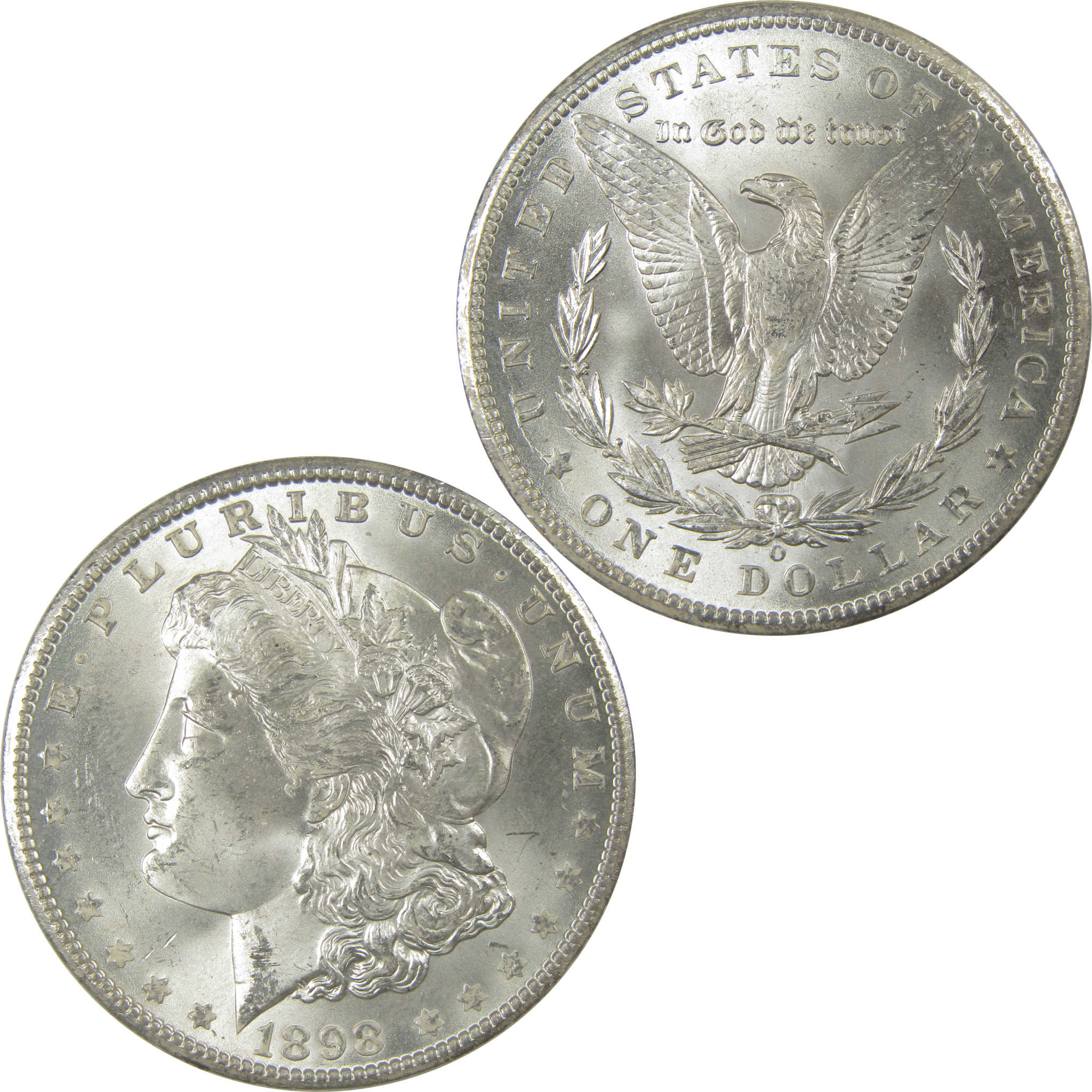1898 O Morgan Dollar Uncirculated Silver $1 Coin SKU:I20480 - Morgan coin - Morgan silver dollar - Morgan silver dollar for sale - Profile Coins &amp; Collectibles