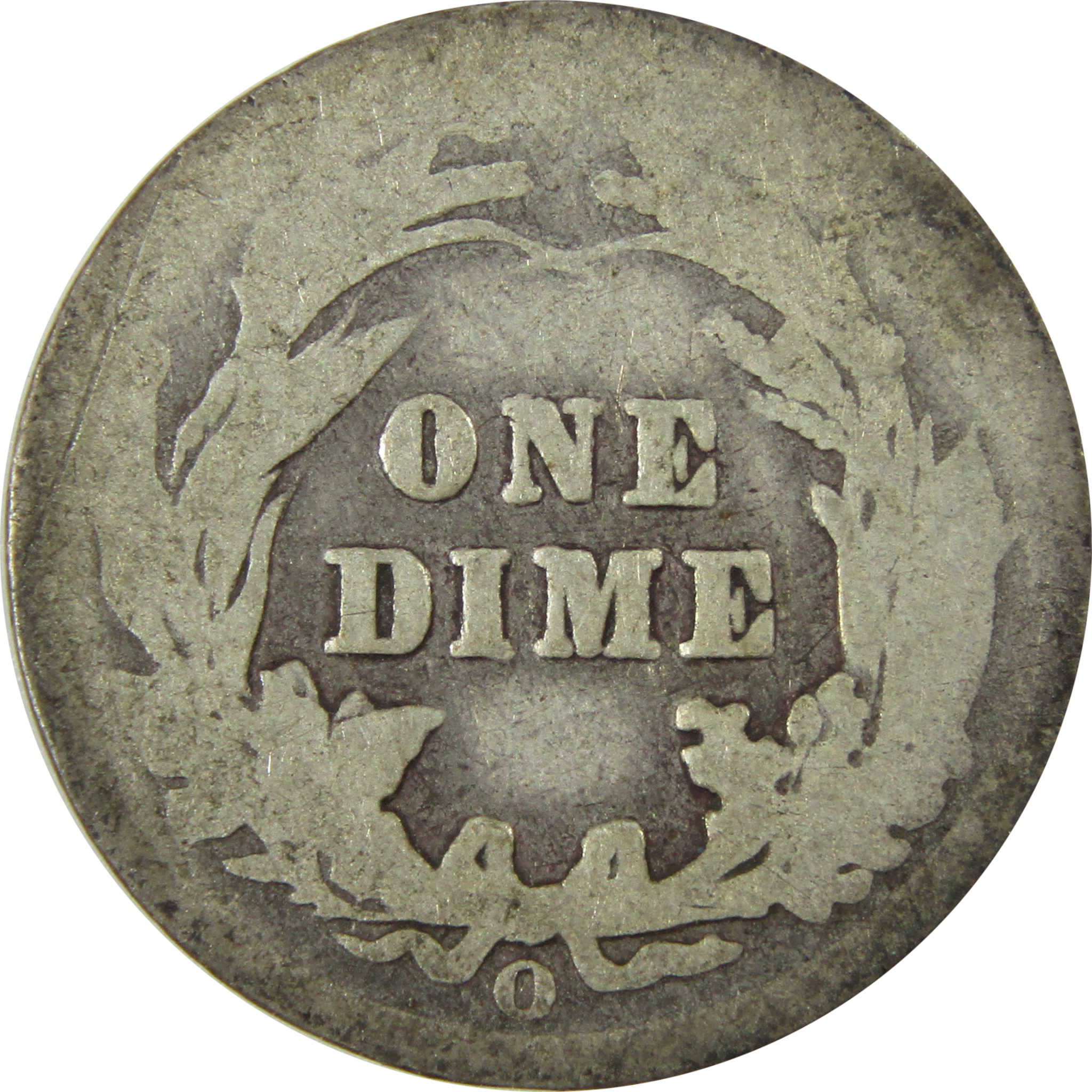 1903 O Barber Silver Dime AG About Good 10c Coin Collectible SKU:CP727