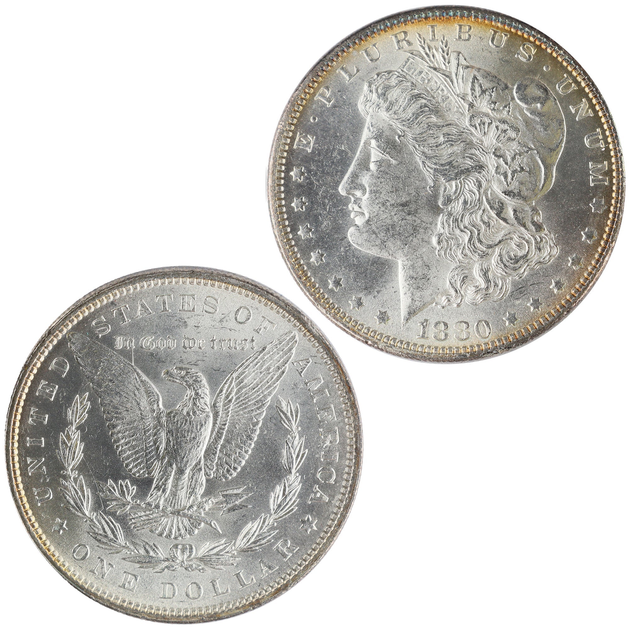 1880 Morgan Dollar Uncirculated Silver $1 Coin SKU:I11950 - Morgan coin - Morgan silver dollar - Morgan silver dollar for sale - Profile Coins &amp; Collectibles