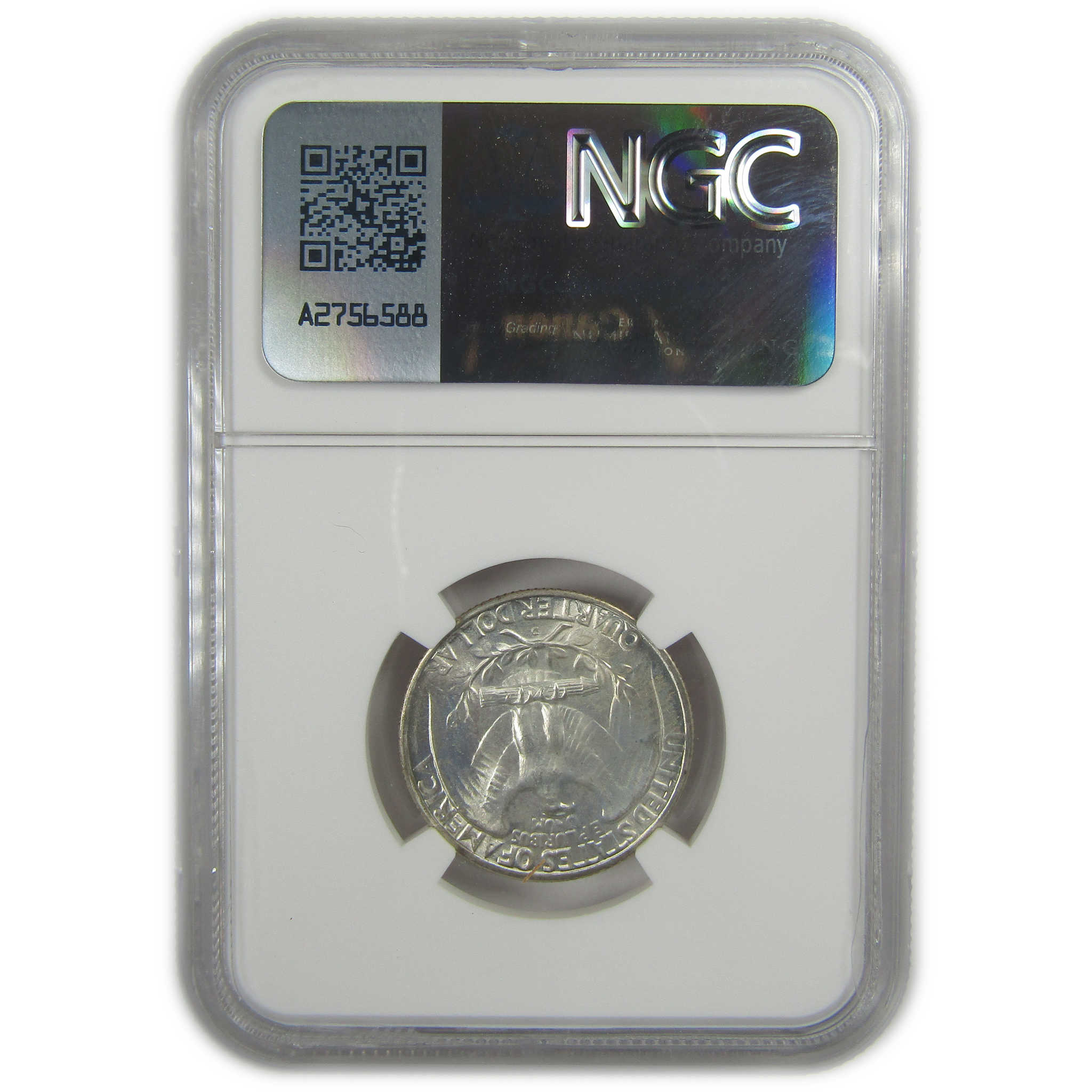 1946 D Washington Quarter MS 66 NGC Silver Bag Fragment SKU:I20513