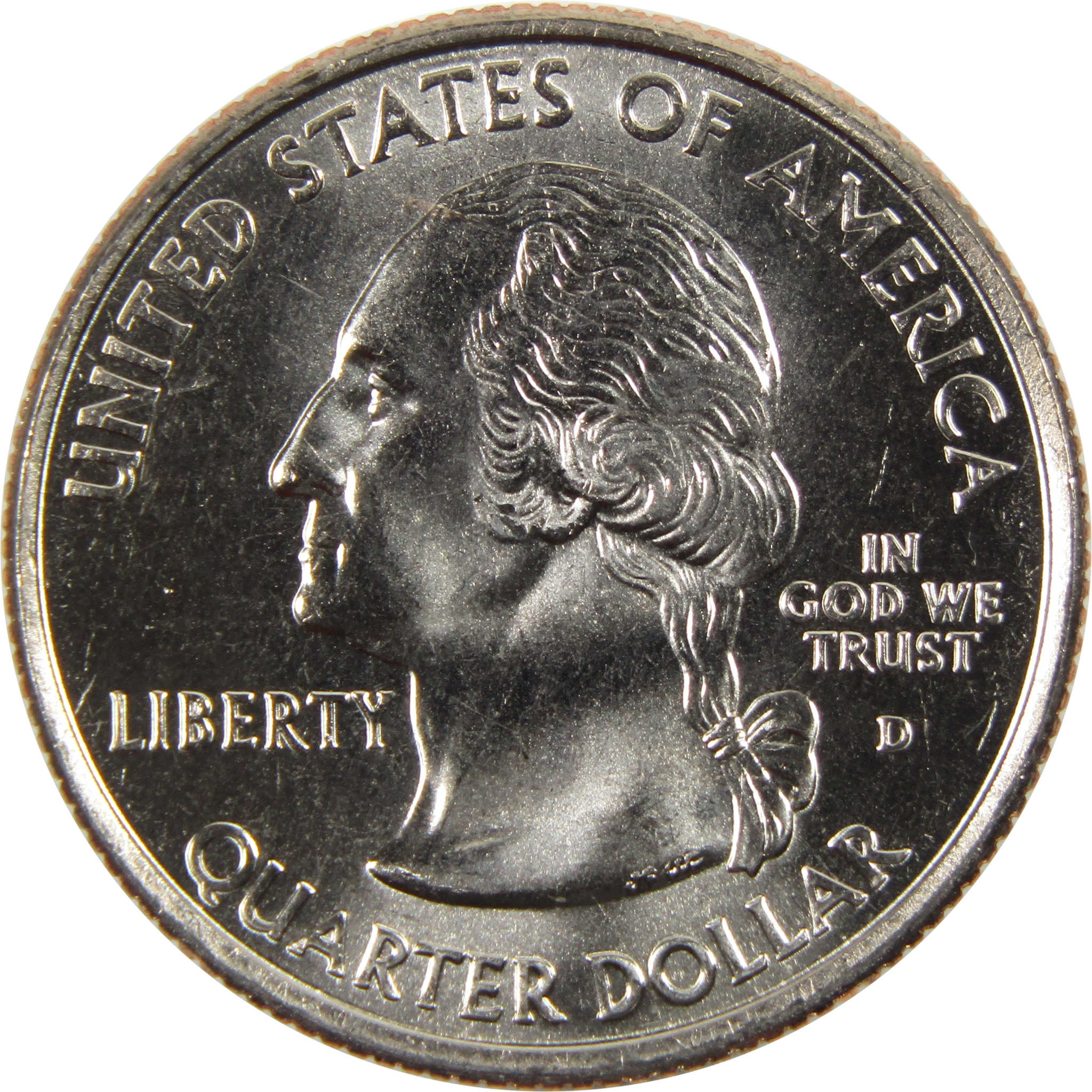 2000 D Maryland State Quarter BU Uncirculated Clad 25c Coin