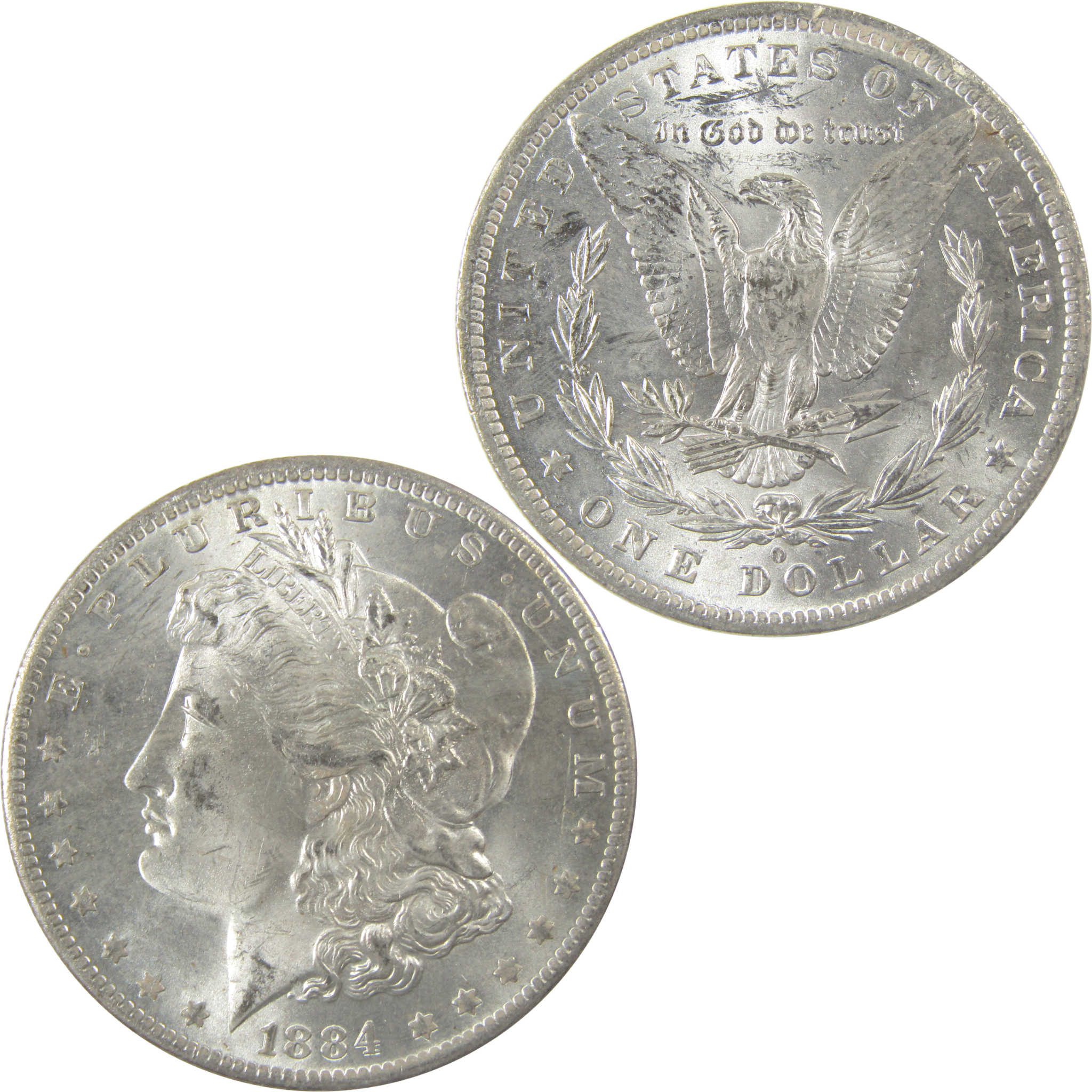 1884 O Morgan Silver Dollar Uncirculated Mint State $1 Coin SKU:I22678 - Morgan coin - Morgan silver dollar - Morgan silver dollar for sale - Profile Coins &amp; Collectibles