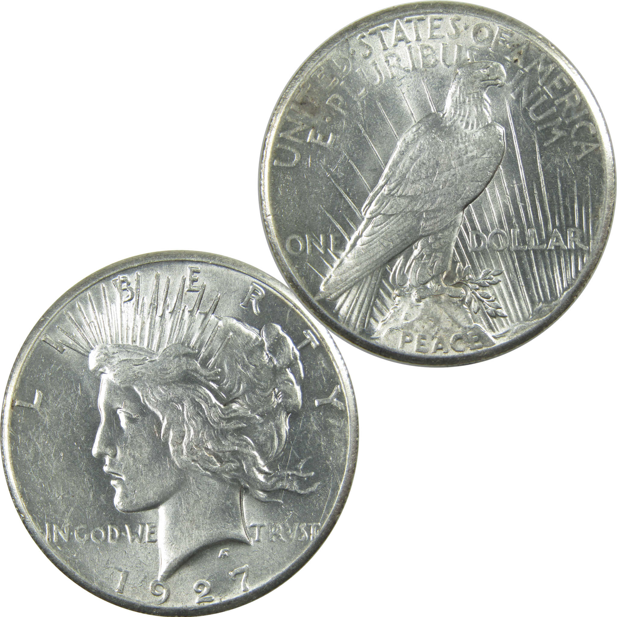 1927 Peace Dollar CH AU Choice About Uncirculated Silver SKU:I15463