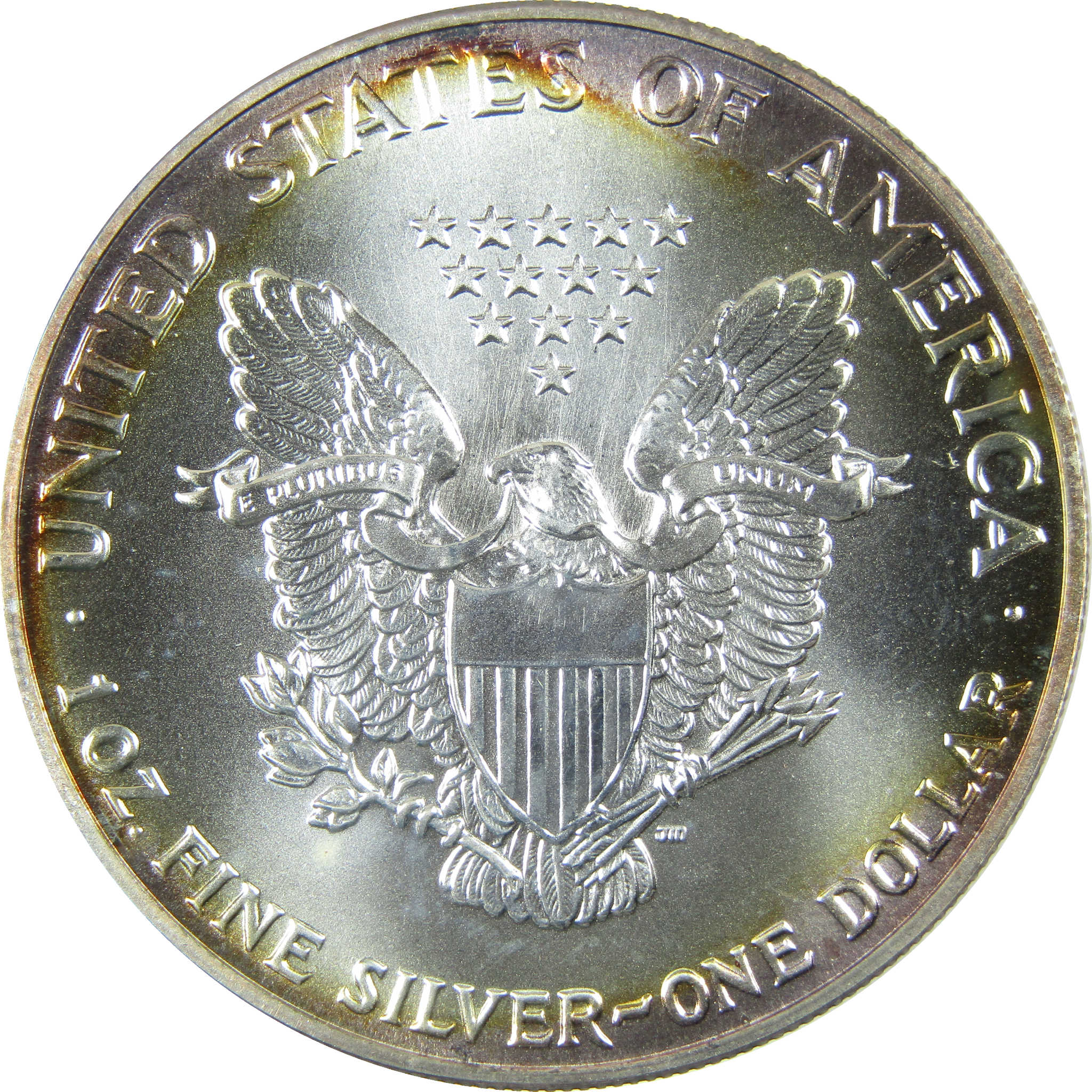 1992 American Silver Eagle Uncirculated Mint State $1 Coin SKU:CP1526