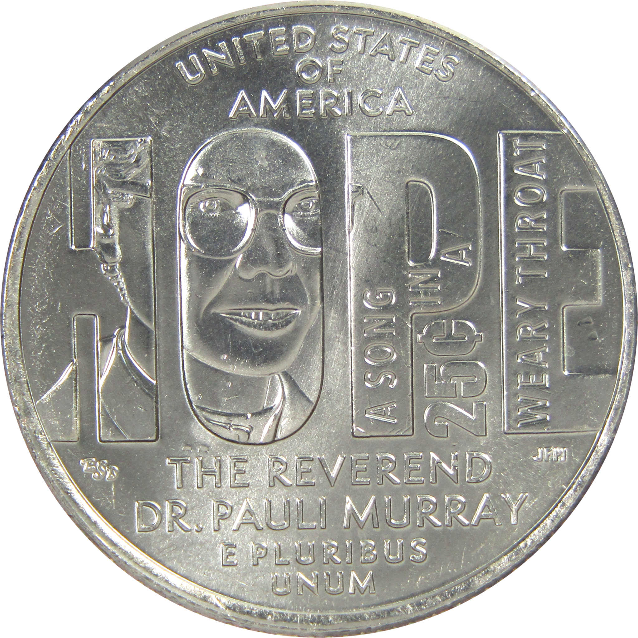 2024 P Pauli Murray American Women Quarter Uncirculated Clad 25c Coin