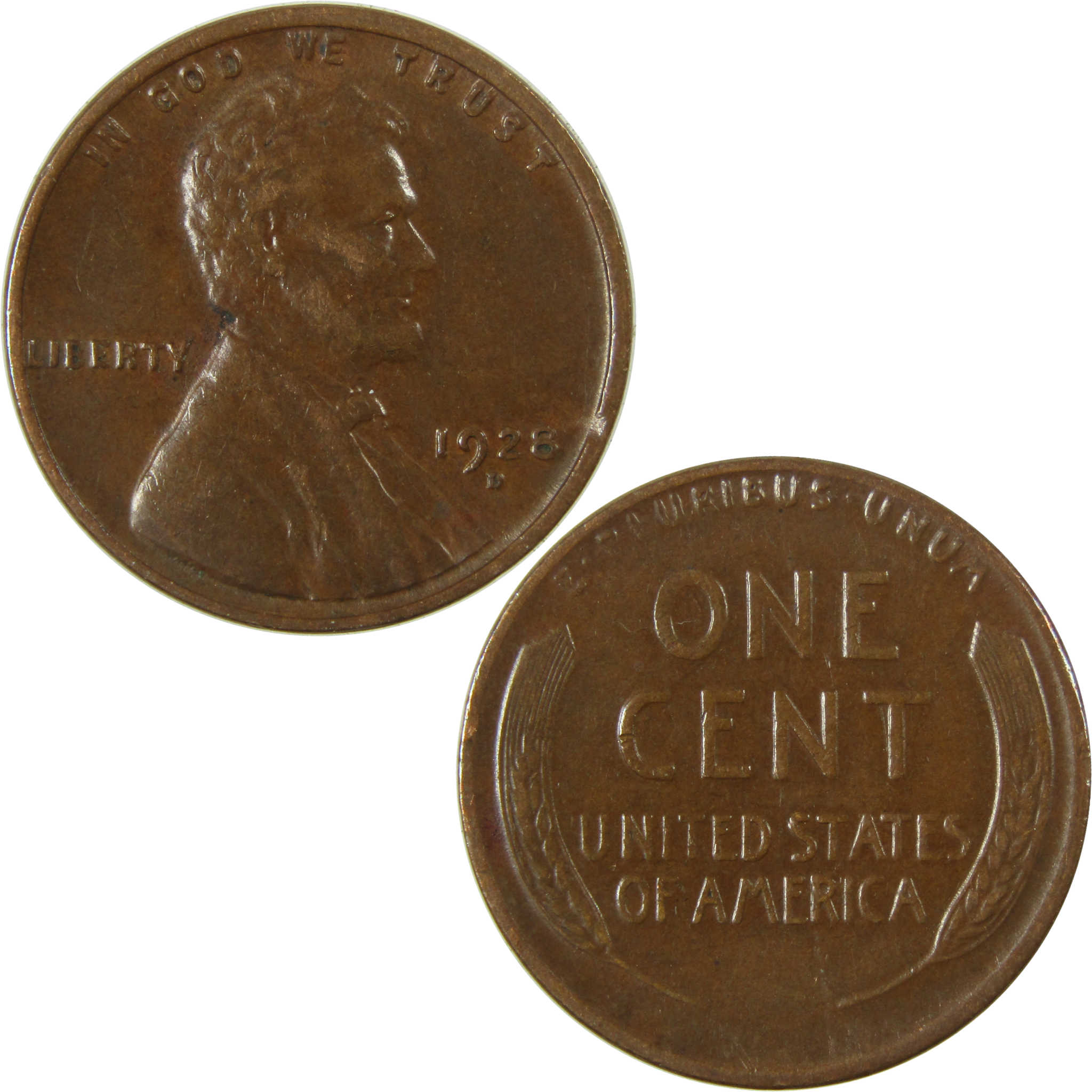 1928 D Lincoln Wheat Cent VF Very Fine Penny 1c Coin SKU:I27607