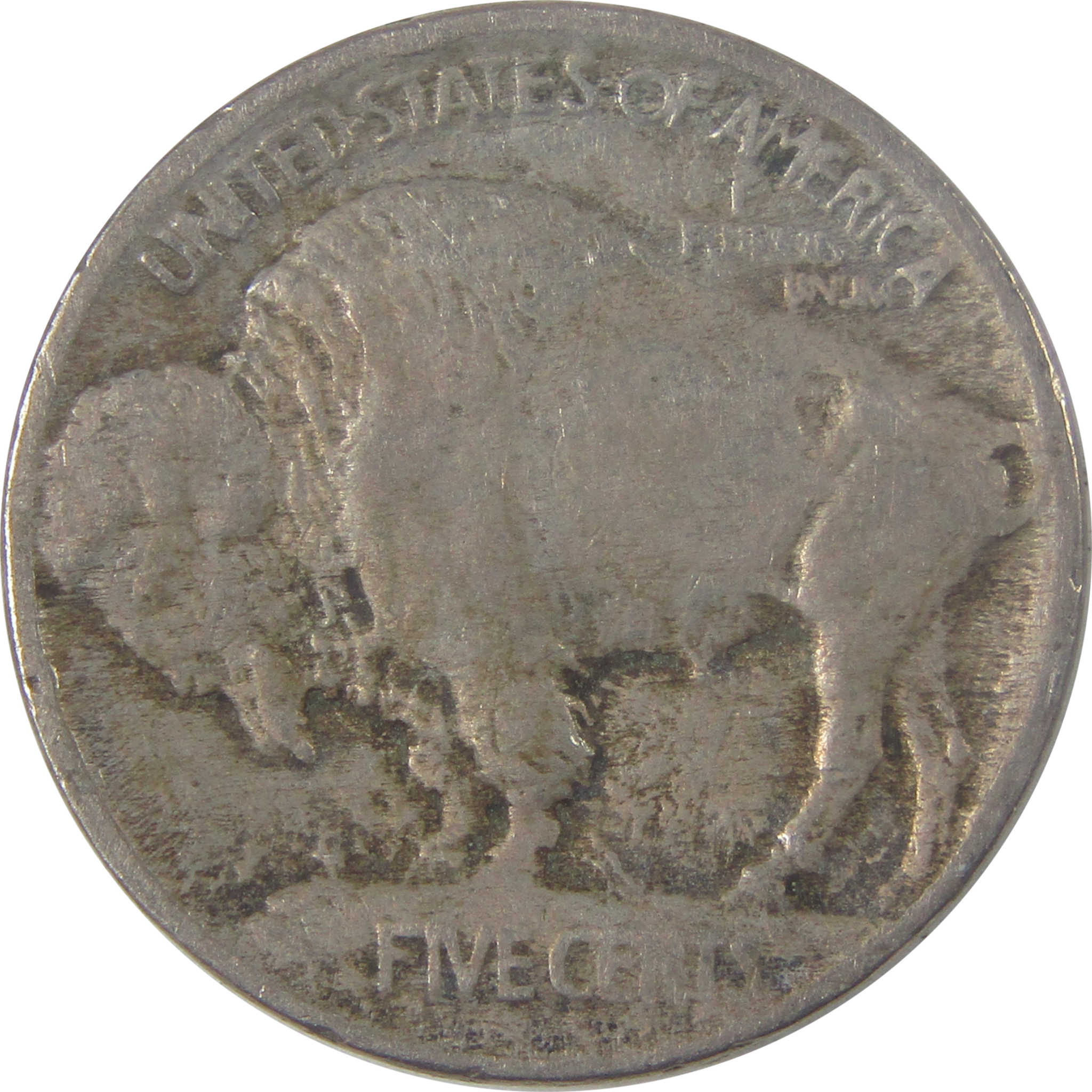 1913 Type 1 Indian Head Buffalo Nickel VG Very Good 5c Coin SKU:I17097