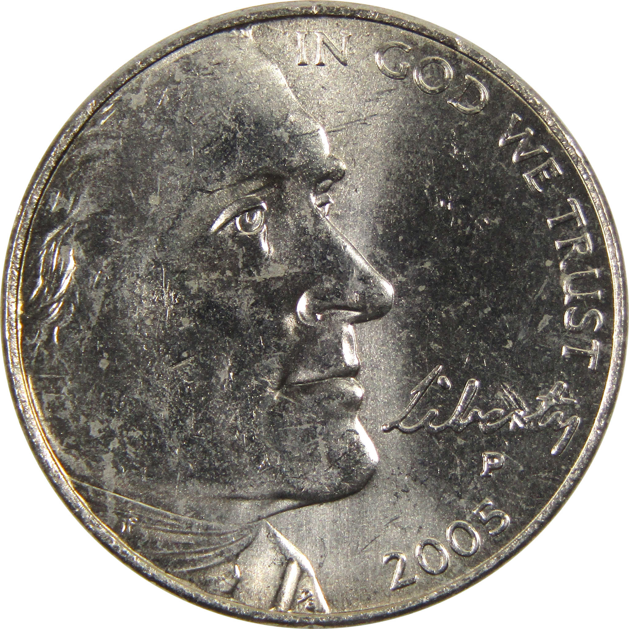 2005 P American Bison Jefferson Nickel BU Uncirculated 5c Coin