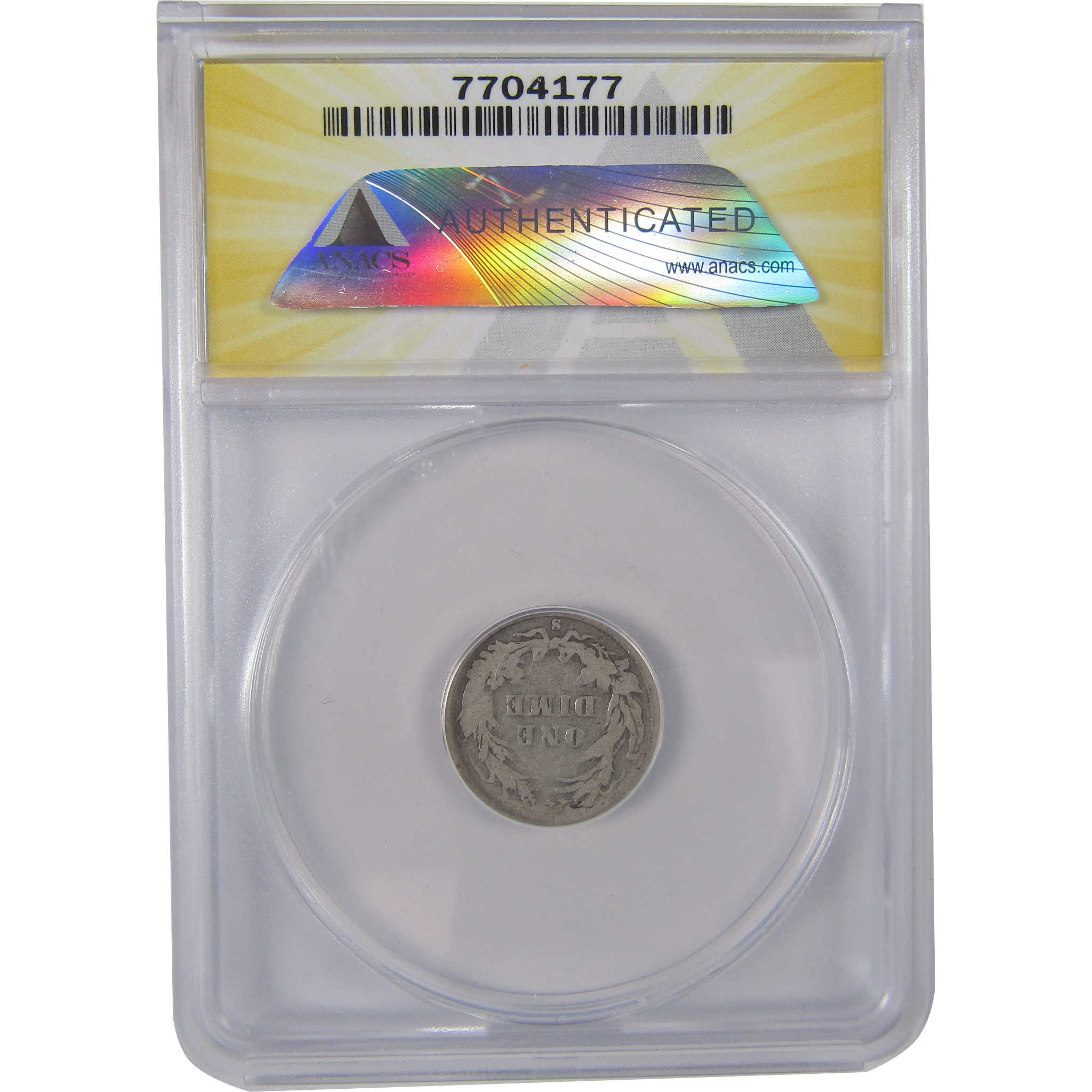 1895 S Barber Dime G 6 ANACS Silver 10c Coin SKU:I17499