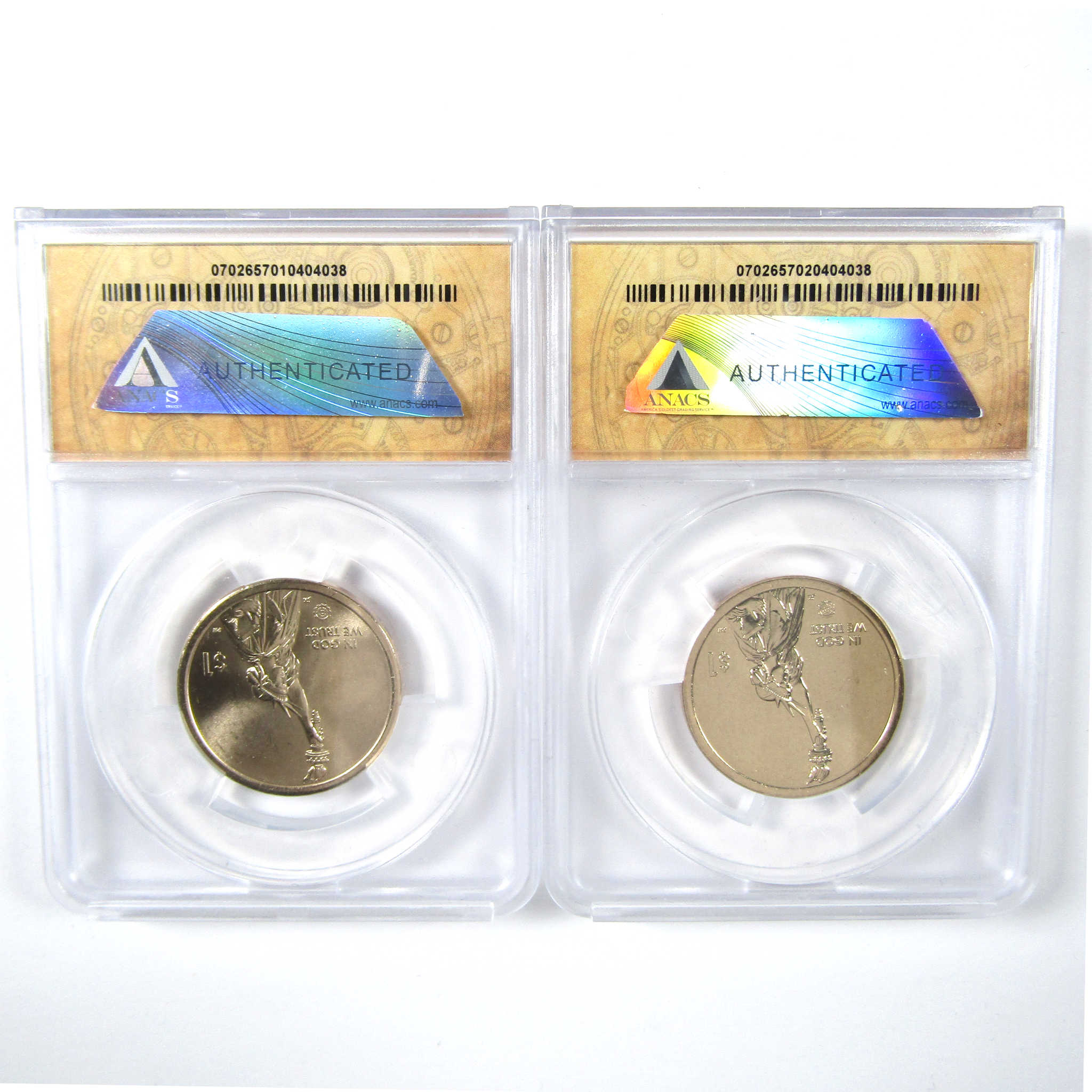 2019 American Innovation Georgia 4 Coin Set ANACS SKU:CPC6601