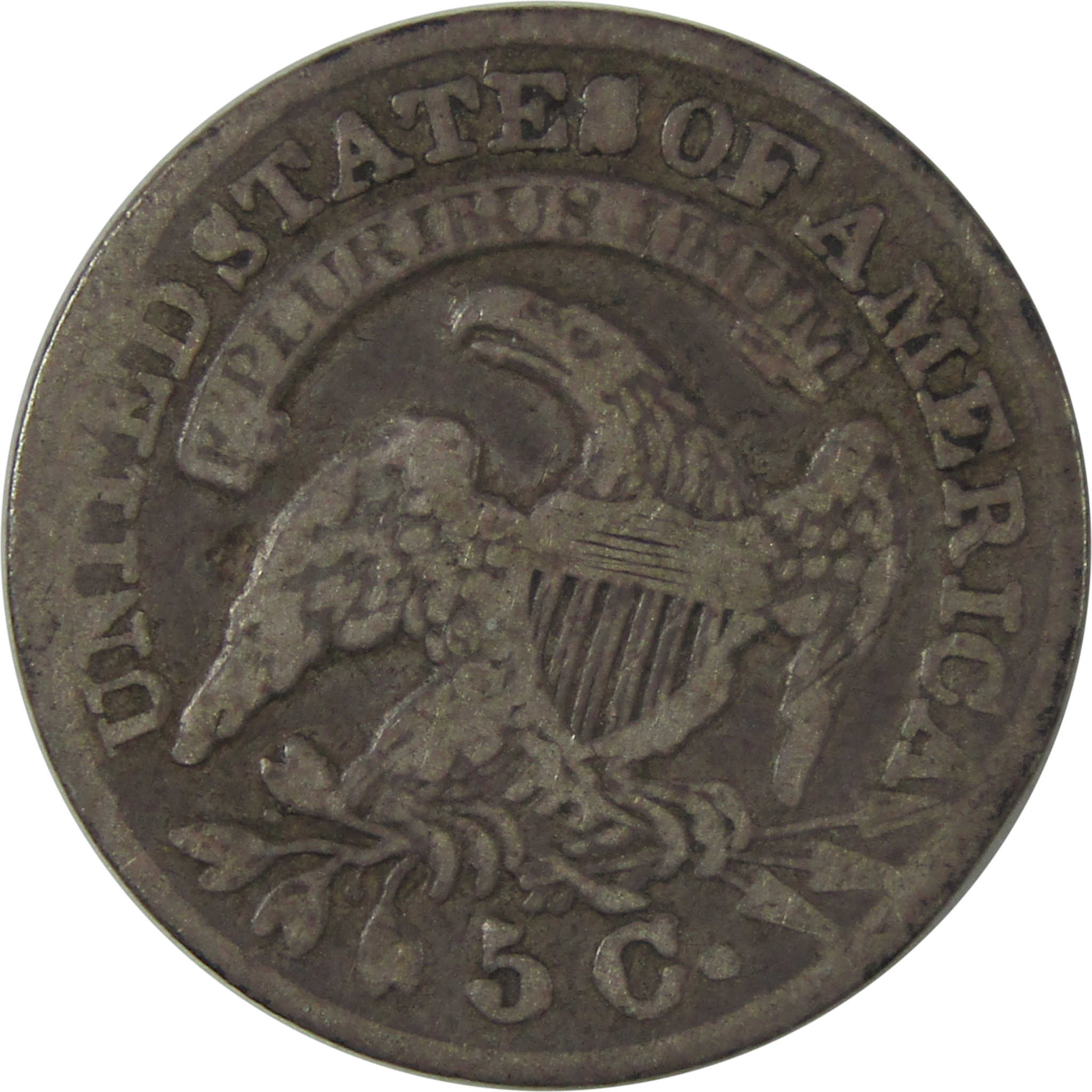 1832 Capped Bust Half Dime VG Very Good Silver 5c Coin SKU:I22699