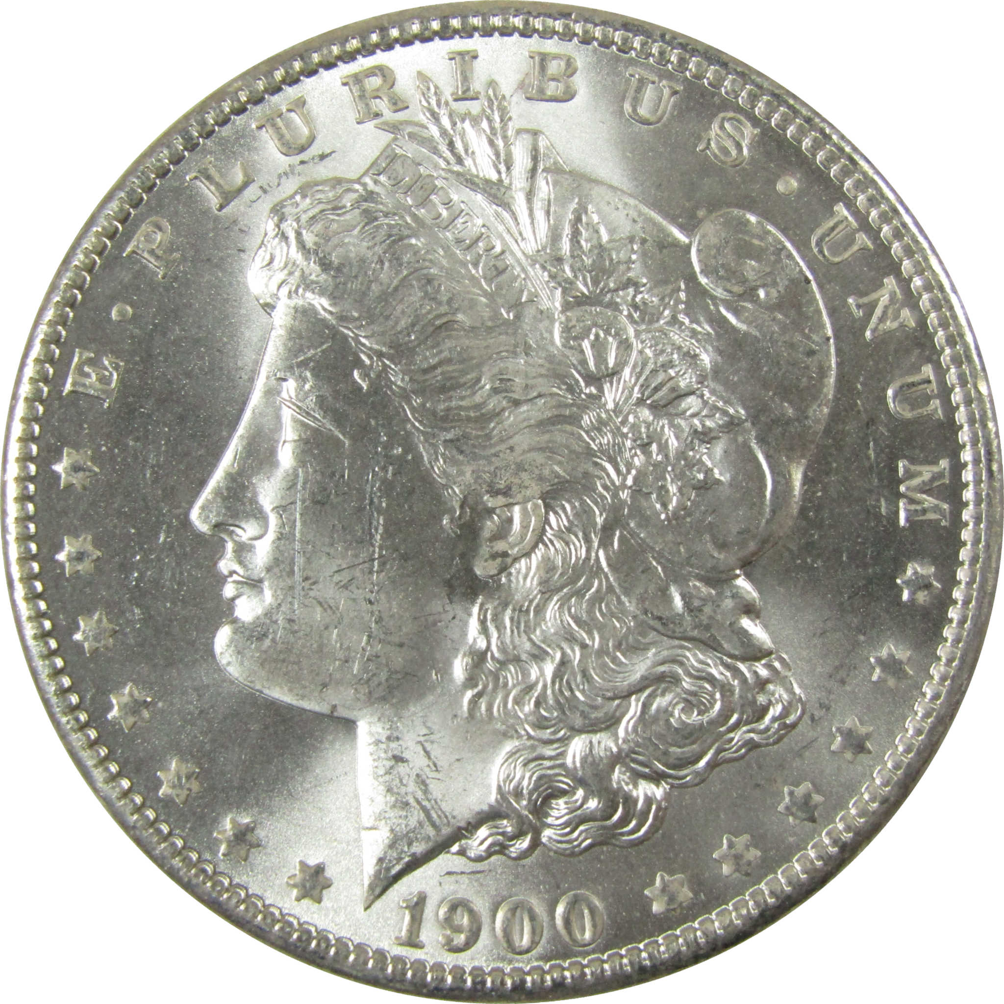 1900 O Morgan Silver Dollar Uncirculated Mint State $1 Coin SKU:I27786